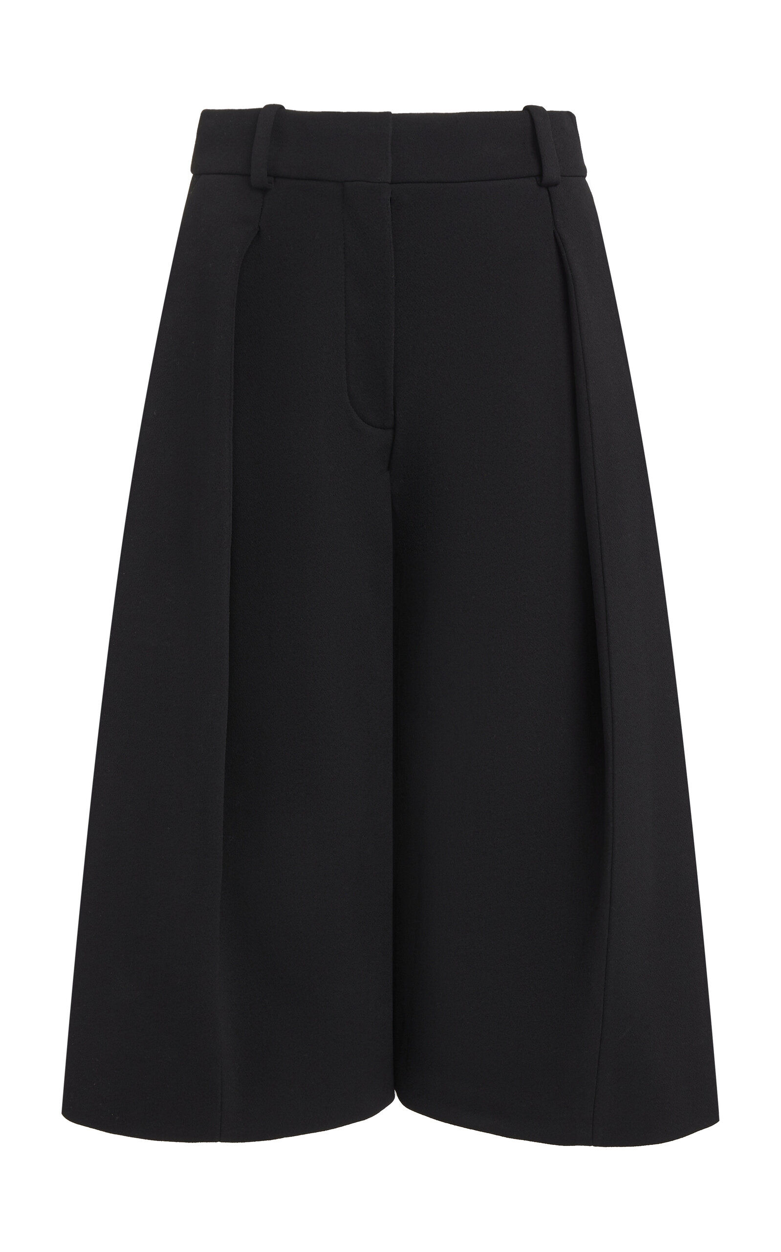 Shop Jacquemus Amalfi Cotton Suiting Bermuda Shorts In Black