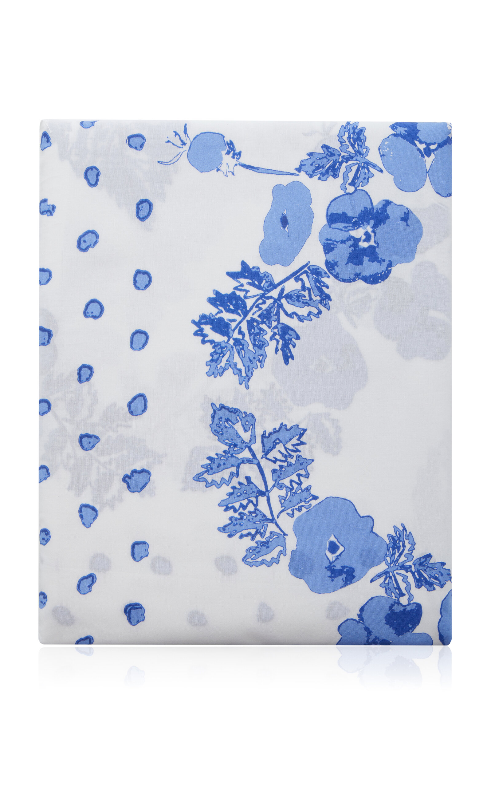 Shop Janie Kruse Garnett Cotton Toddler Duvet Cover In Blue