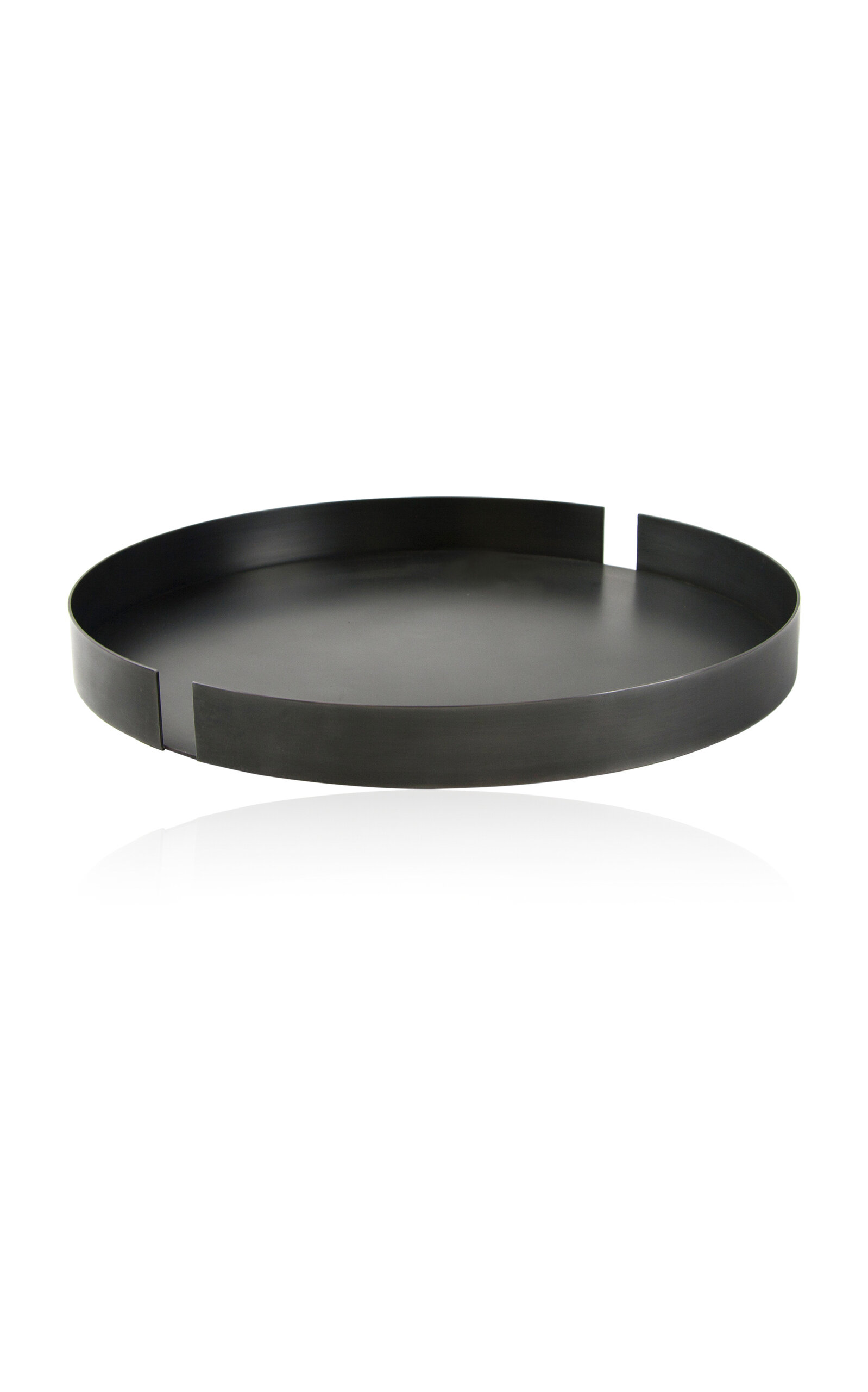 Fferrone Maison Stainless Steel Tray In Black