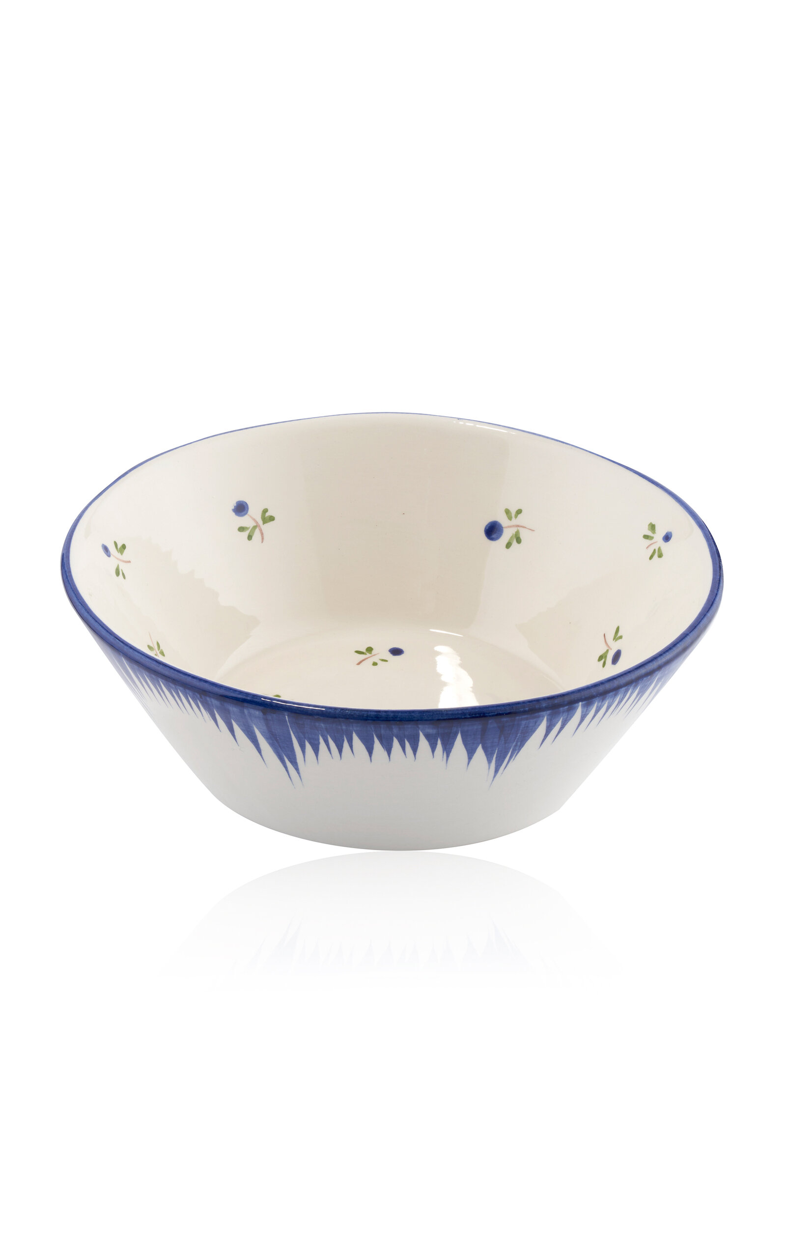 Shop Remy Renzullo X Carolina Irving & Daughters Lily Cereal Bowl In Blue