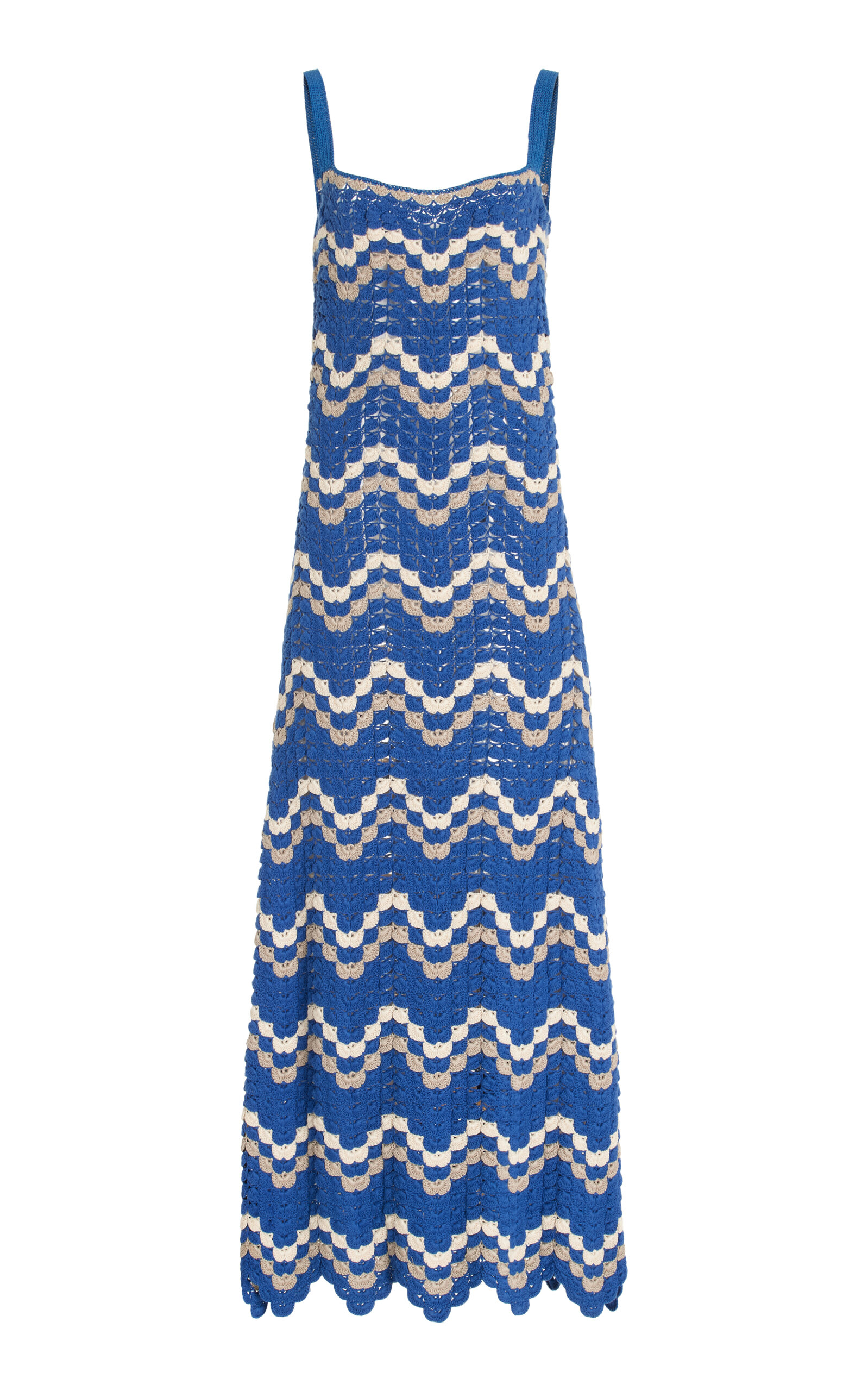 Marea Crocheted-Cotton Maxi Dress