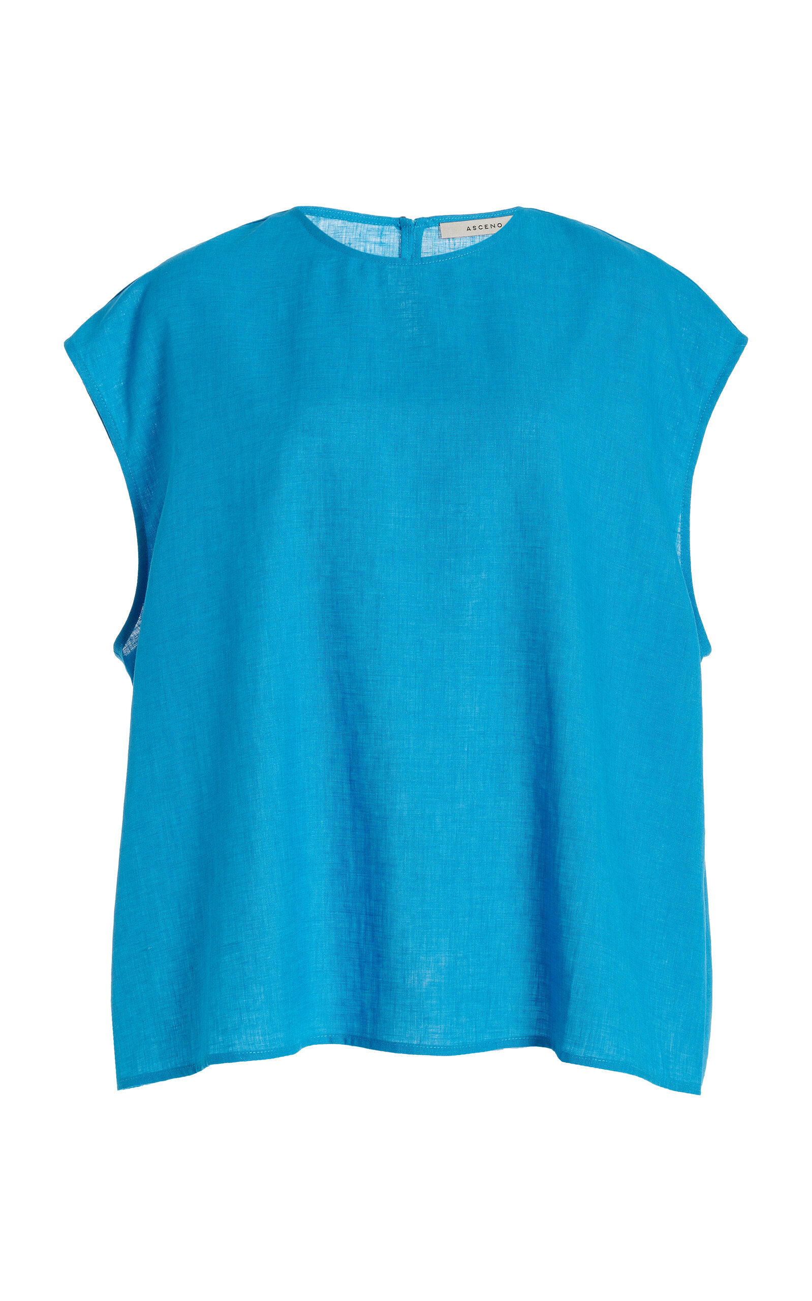 ASCENO DASHA LINEN TOP 