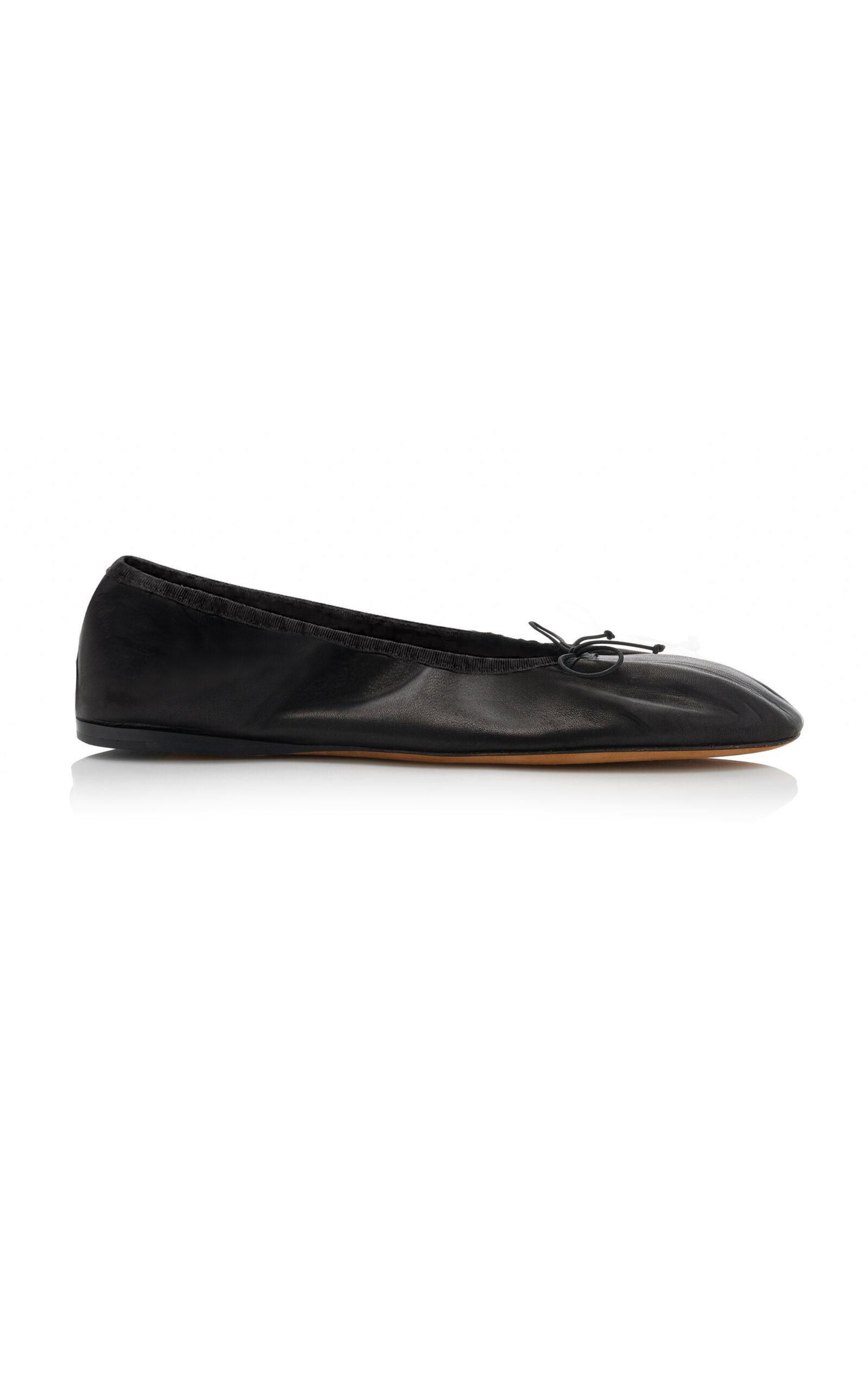 Shop The Row Awar Leather Ballet Flats In Black