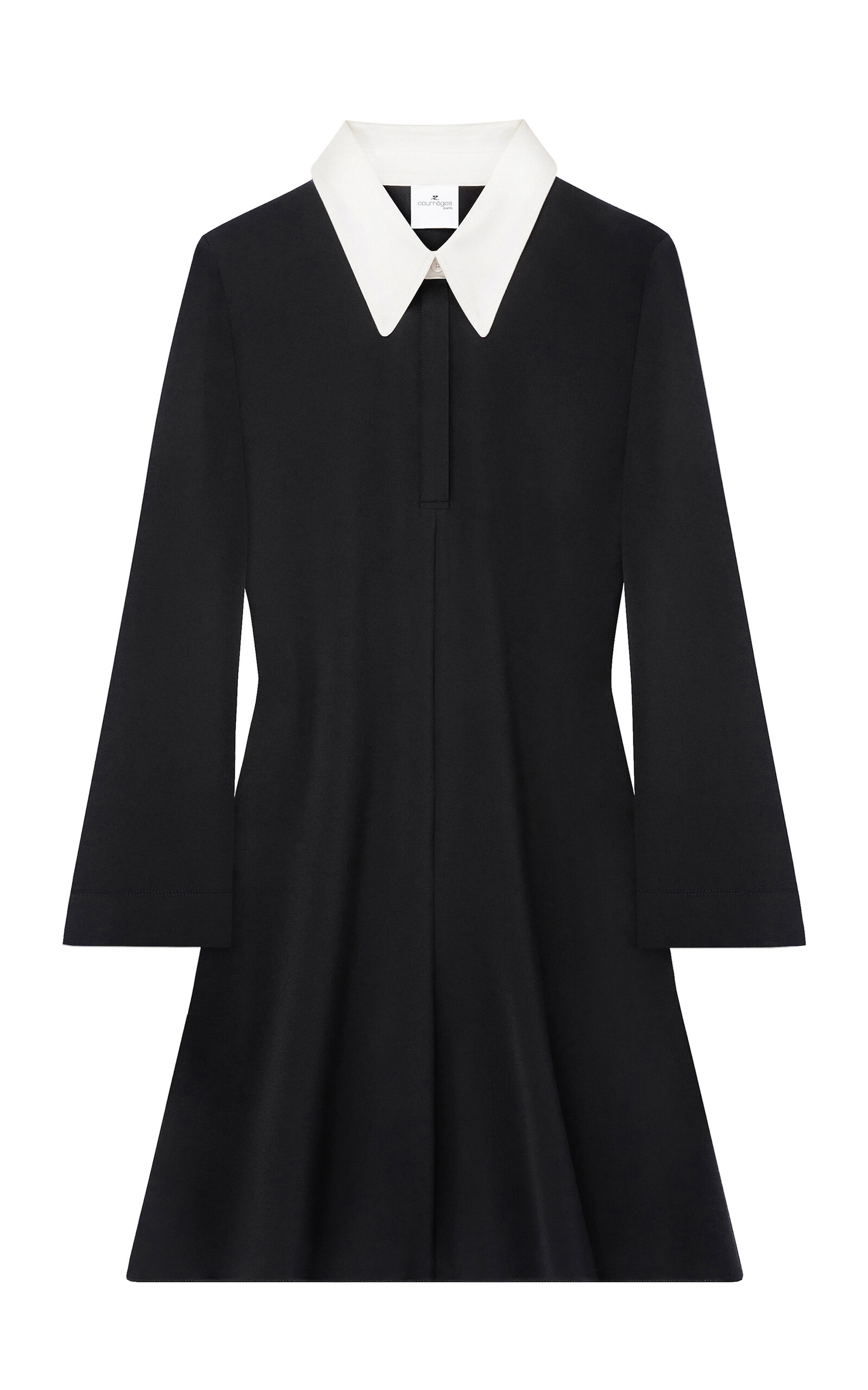 Courrèges Polo Stretch-Tailoring Mini Dress