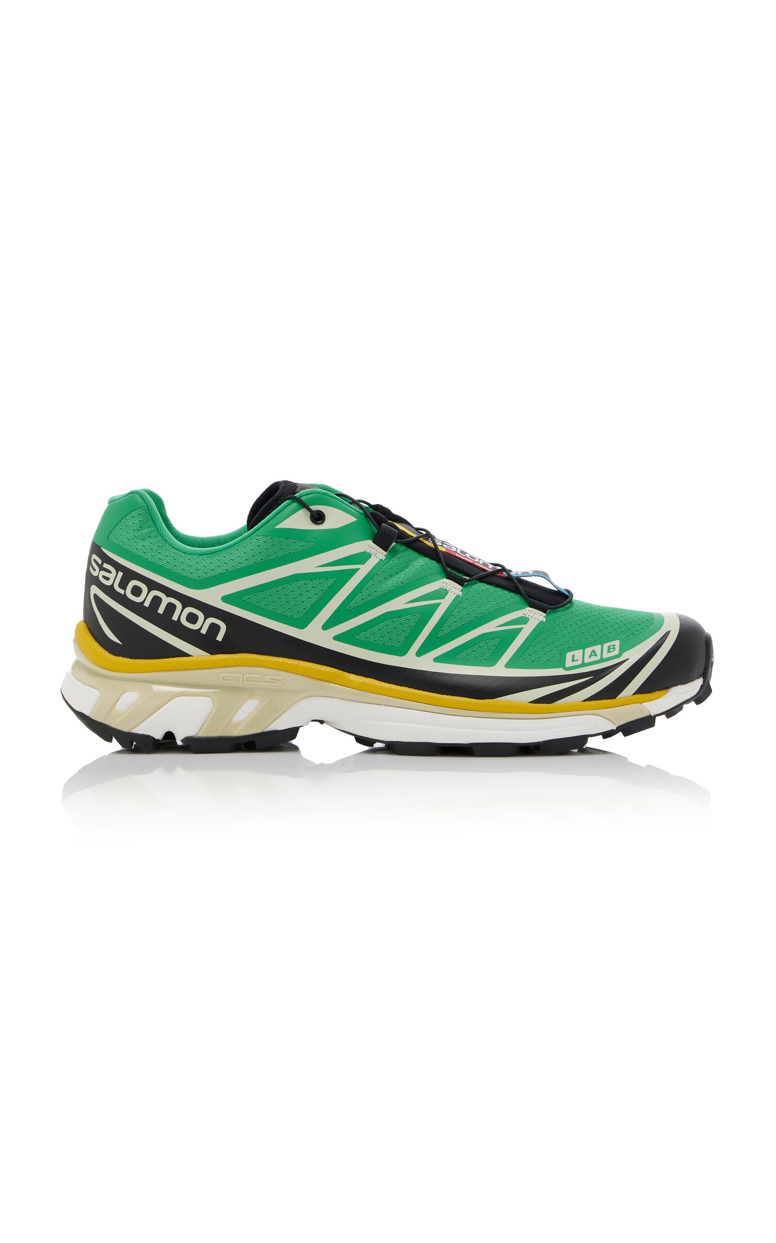 Shop Salomon Xt-6 Sneakers In Green