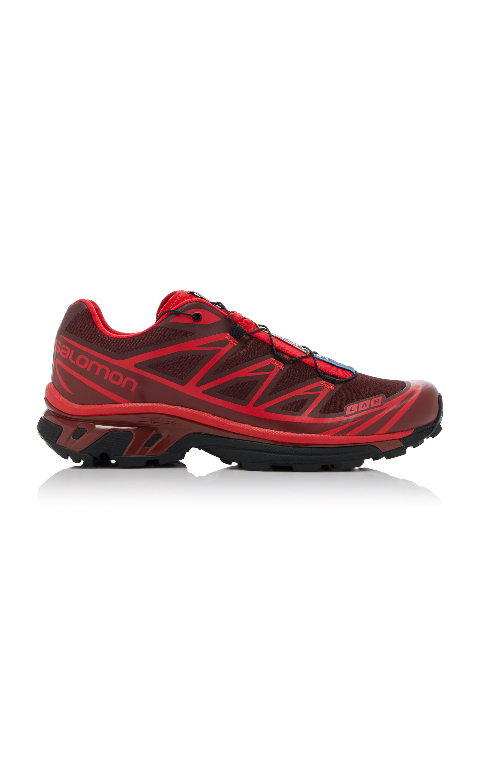 Shop Salomon Xt-6 Sneakers In Red