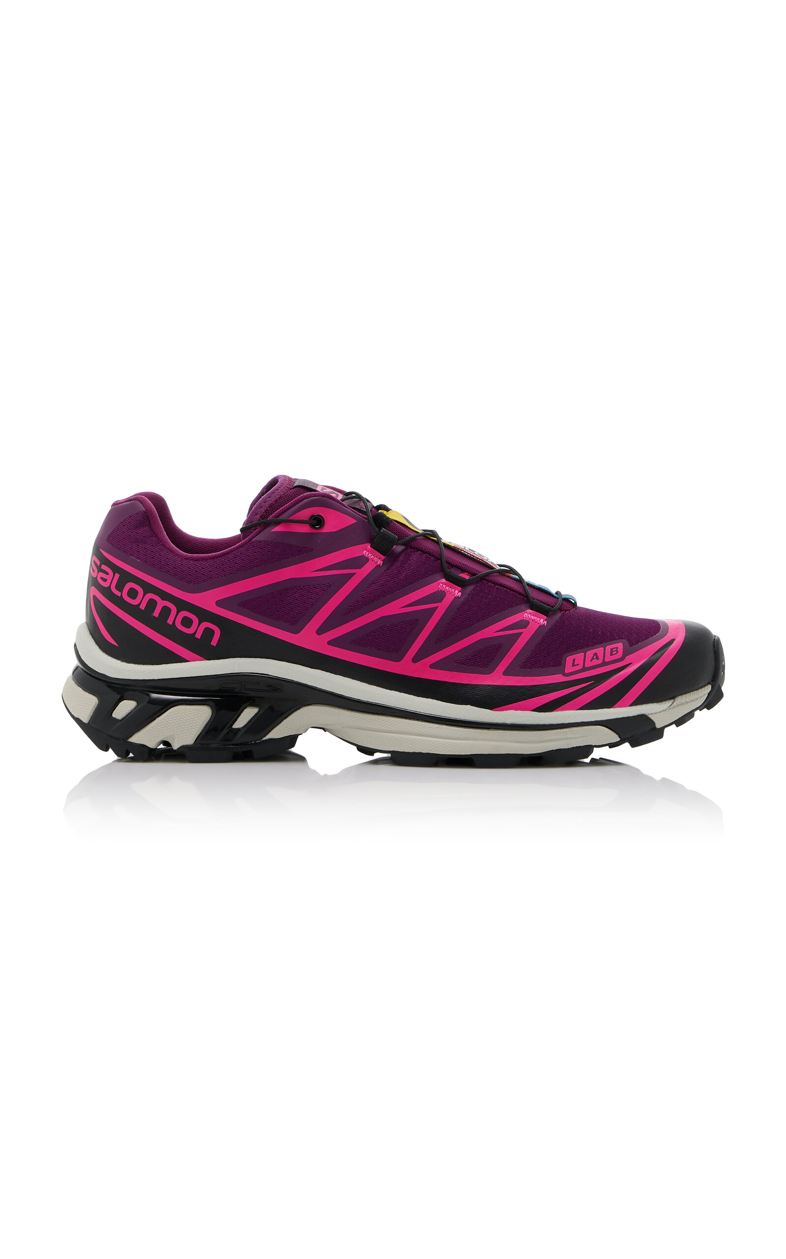 Shop Salomon Xt-6 Sneakers In Pink