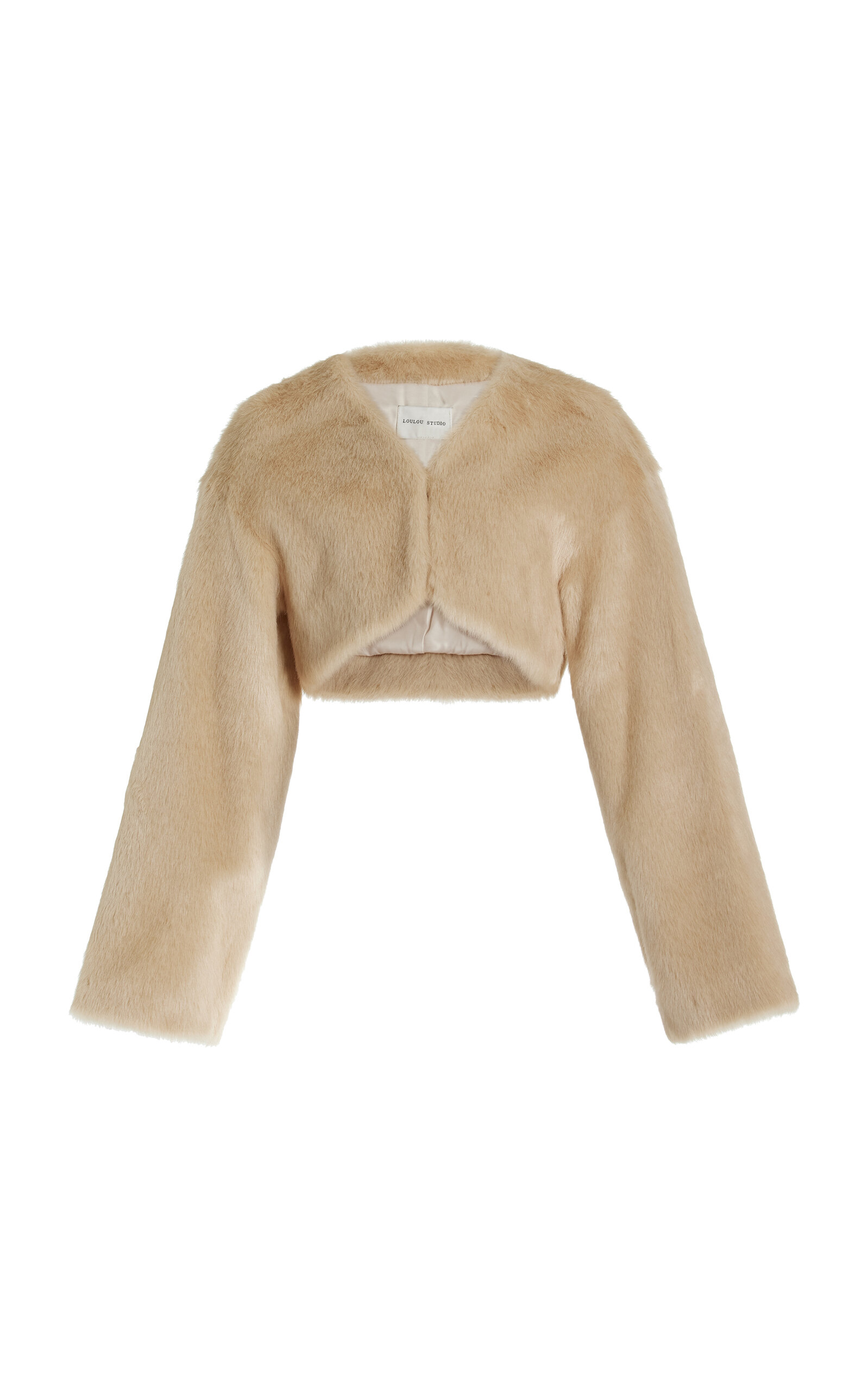 Badri Eco-Fur Bolero Coat