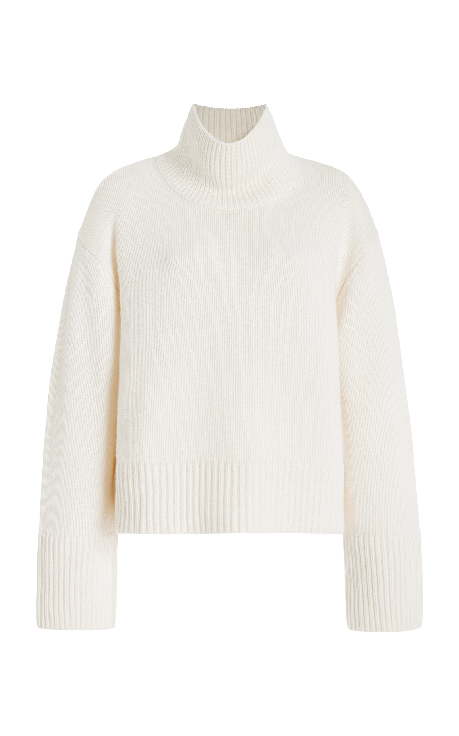 Shop Lisa Yang Fleur Knit Cashmere Sweater In White