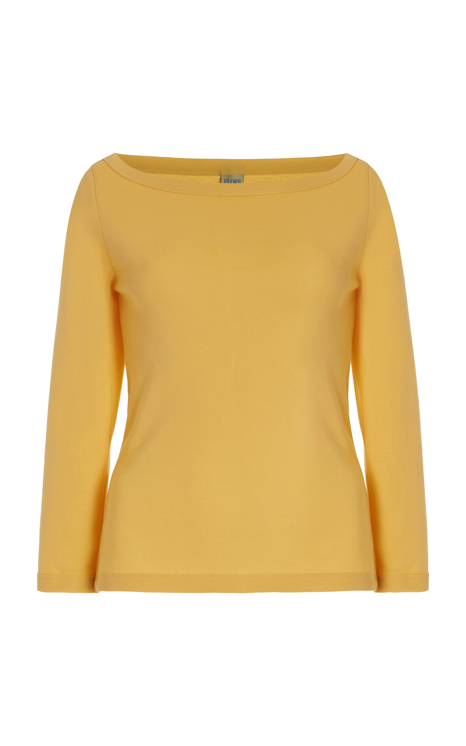 Shop Flore Flore Steffi Cotton T-shirt In Yellow