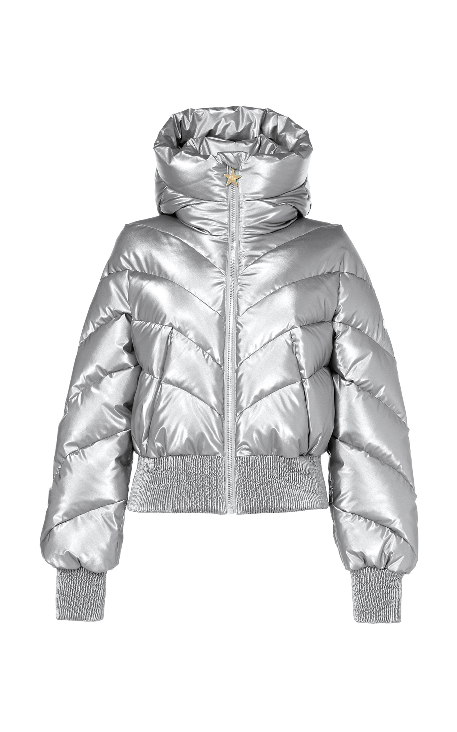 Goldbergh Caro Down Ski Jacket In Silver