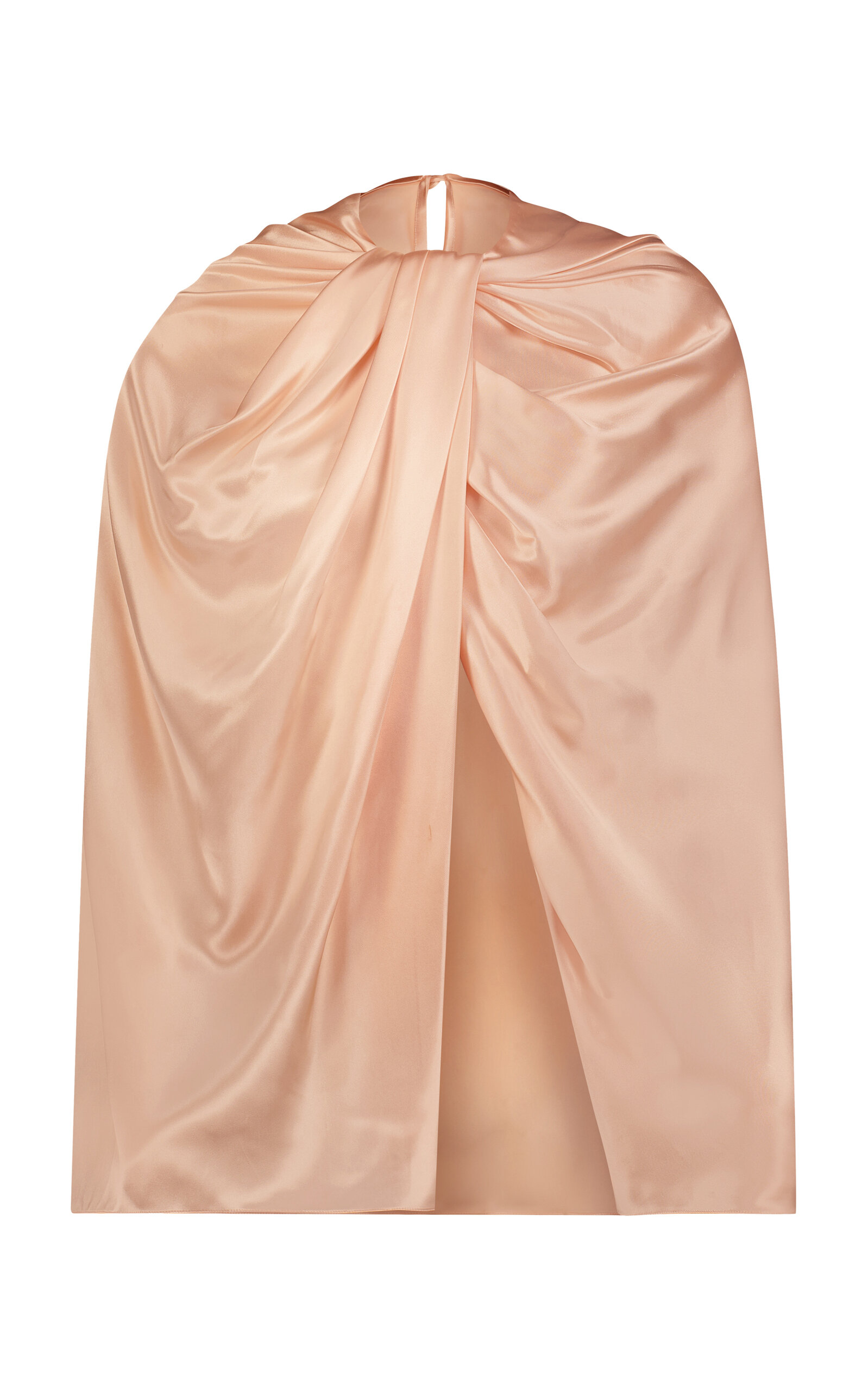 Twisted Satin Capelet