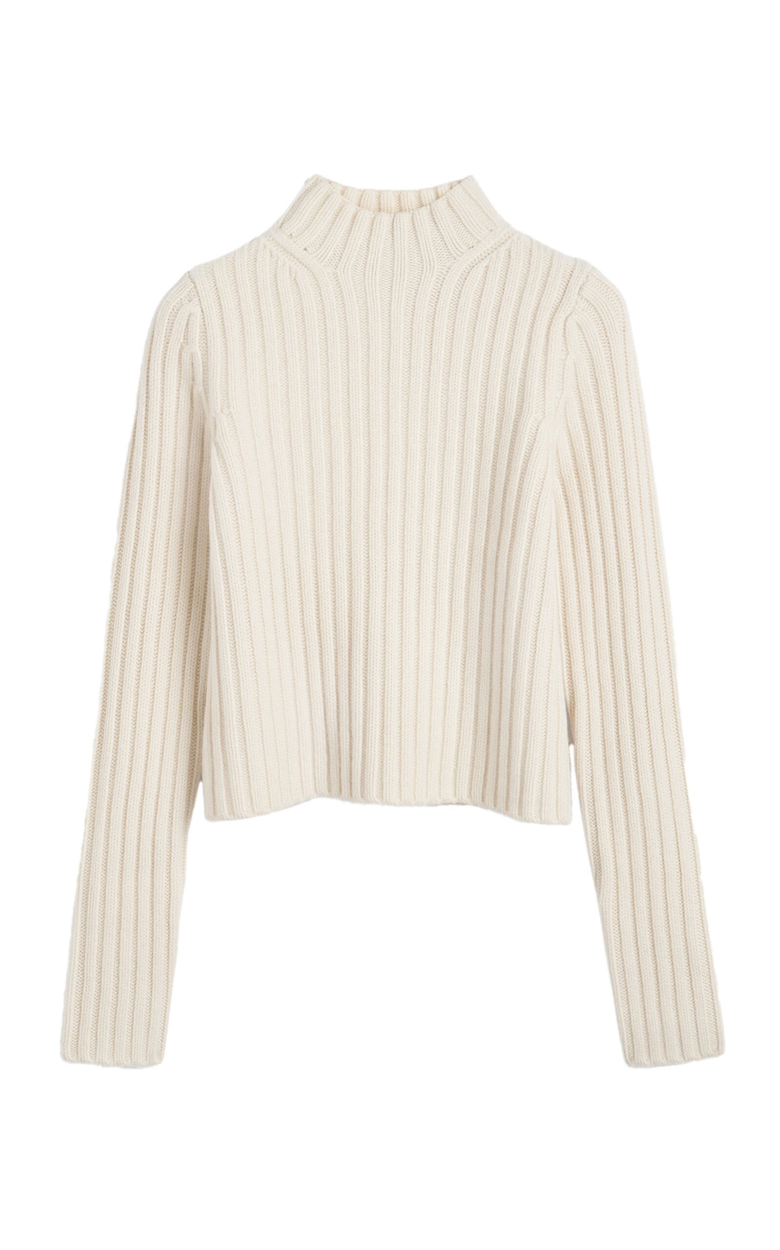 Shop Totême Petite Wool-silk Sweater In White