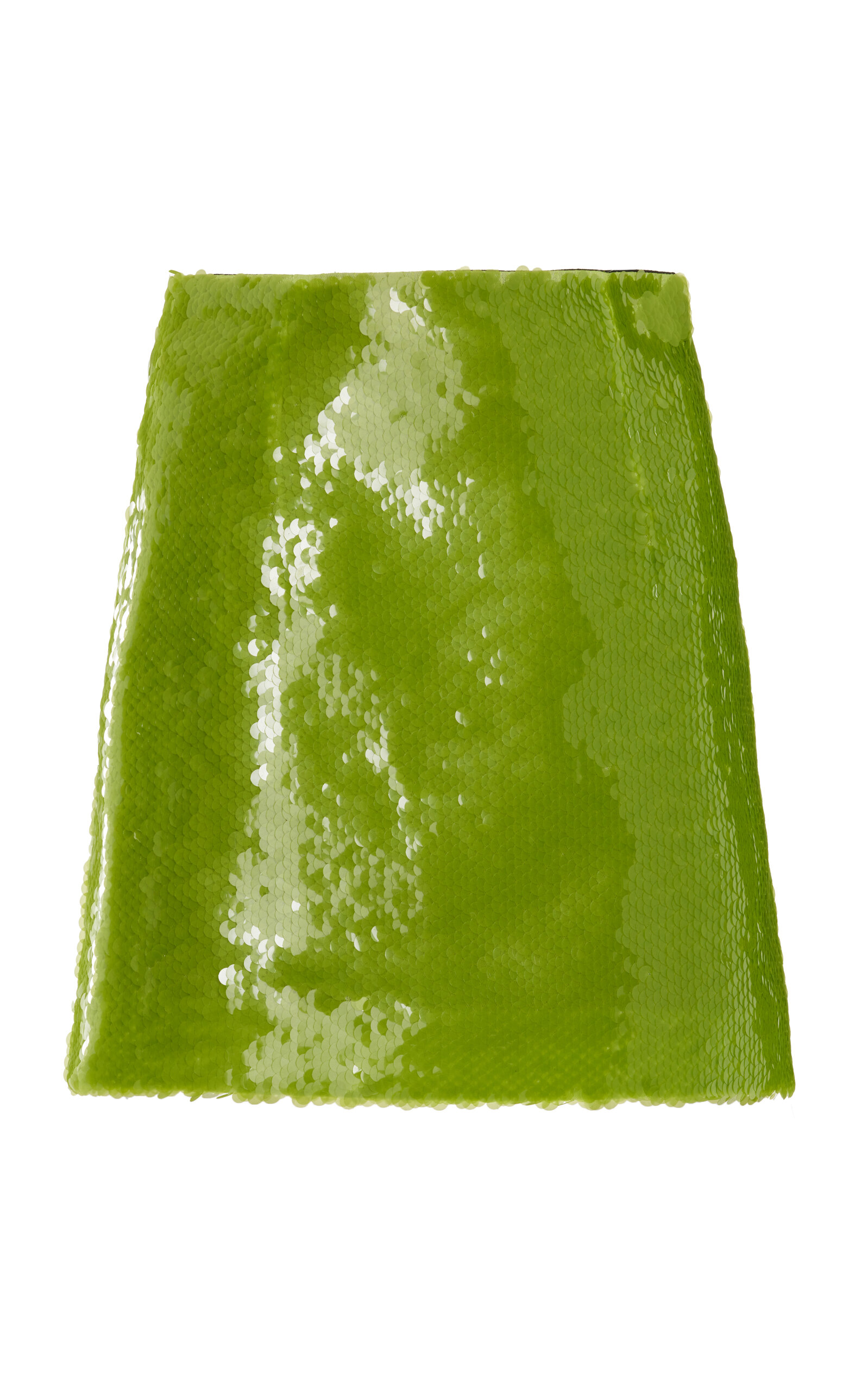 Shop 16arlington Este Sequined Mini Skirt In Green