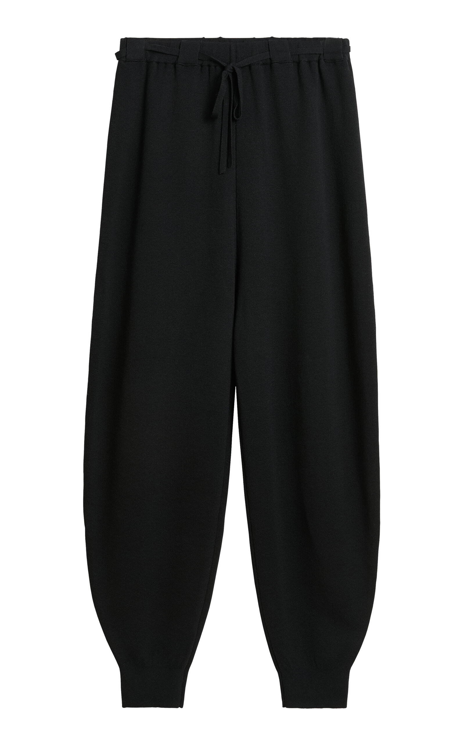 By Malene Birger Tevana Relaxed Knit Jogger Pants In Black