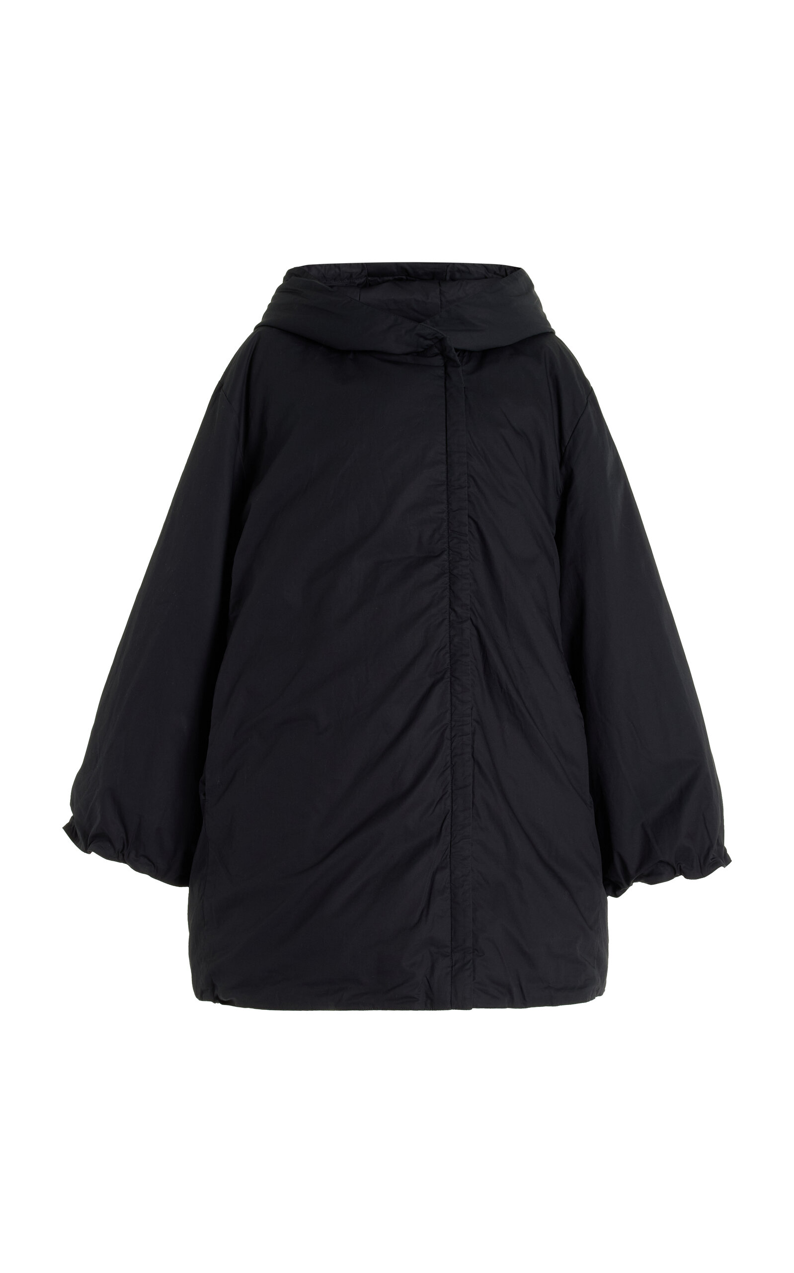 By Malene Birger Saillimo Oversized Recycled Cotton Puffer Jacket In Black