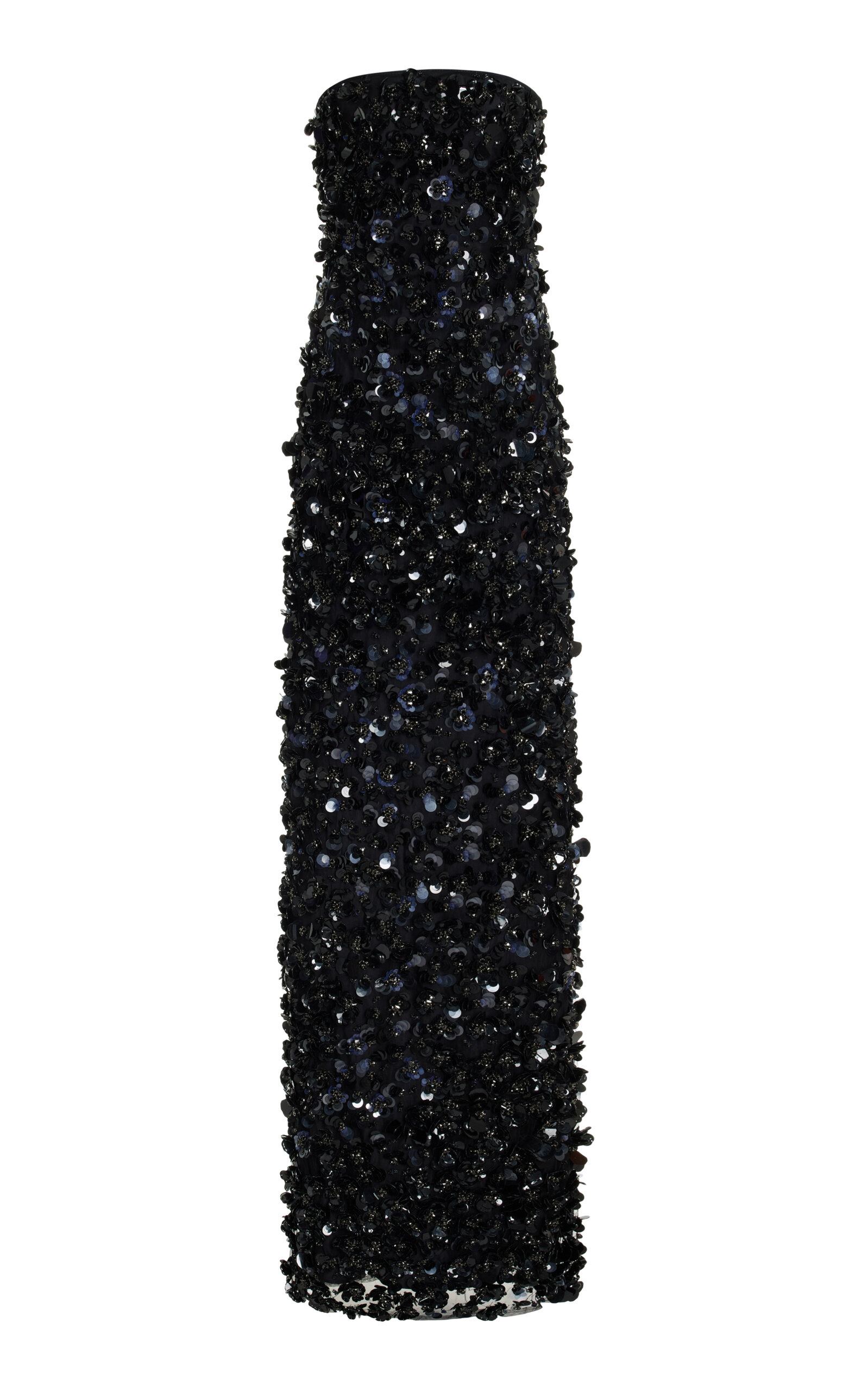 Simkhai Serafina Sequined Gown In Black