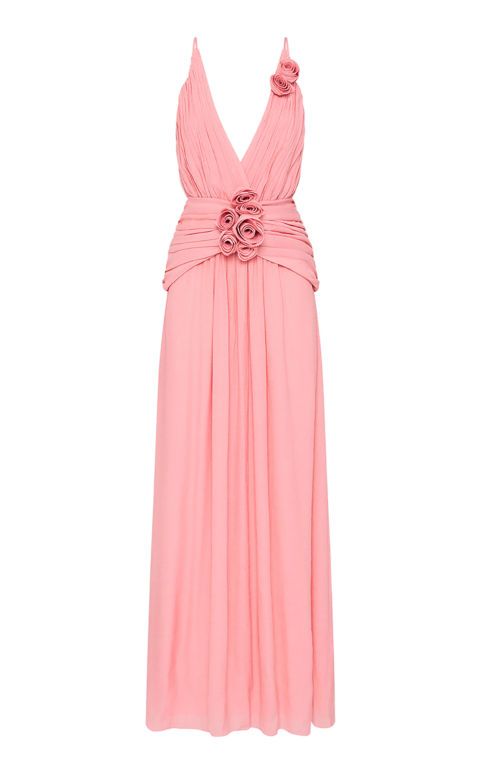 Aje Mercurial Maxi Dress In Pink