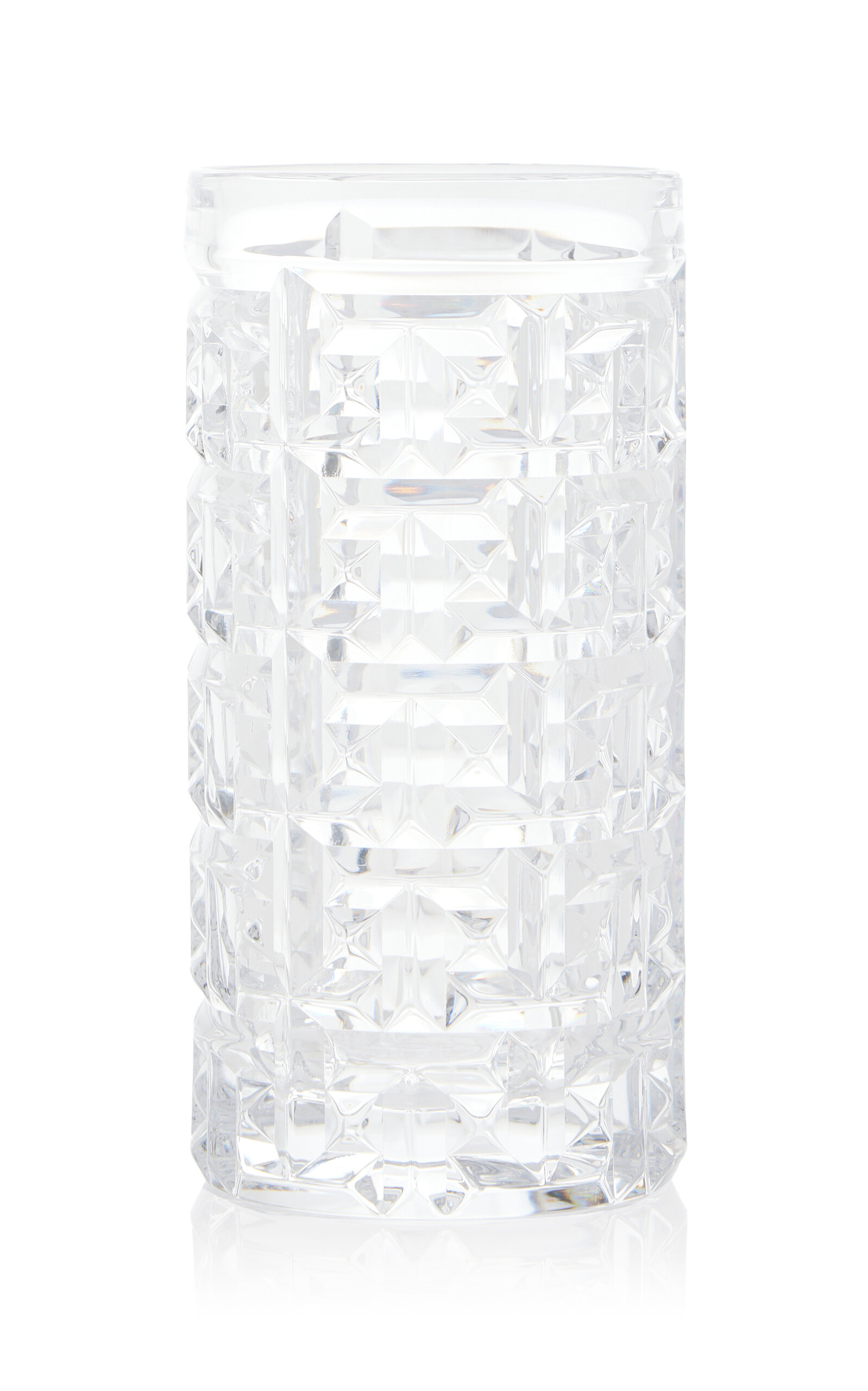 Shop Tiffany & Co T-true Highball Glass In Clear