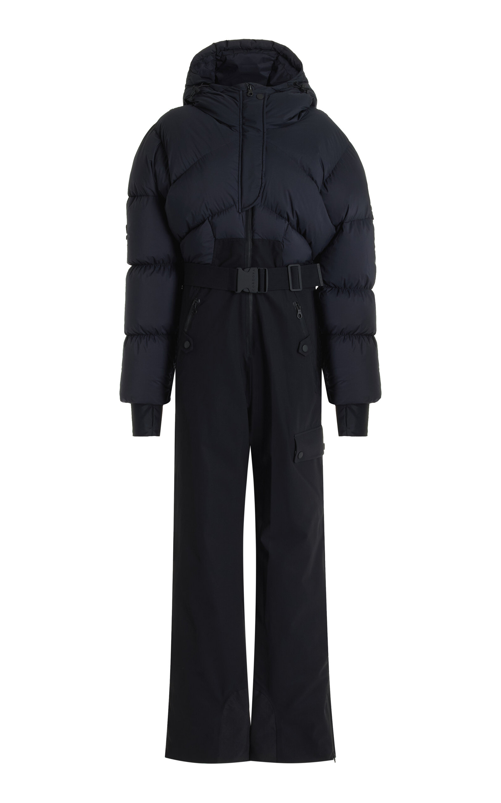 Cordova Sommet Down Ski Suit In Black