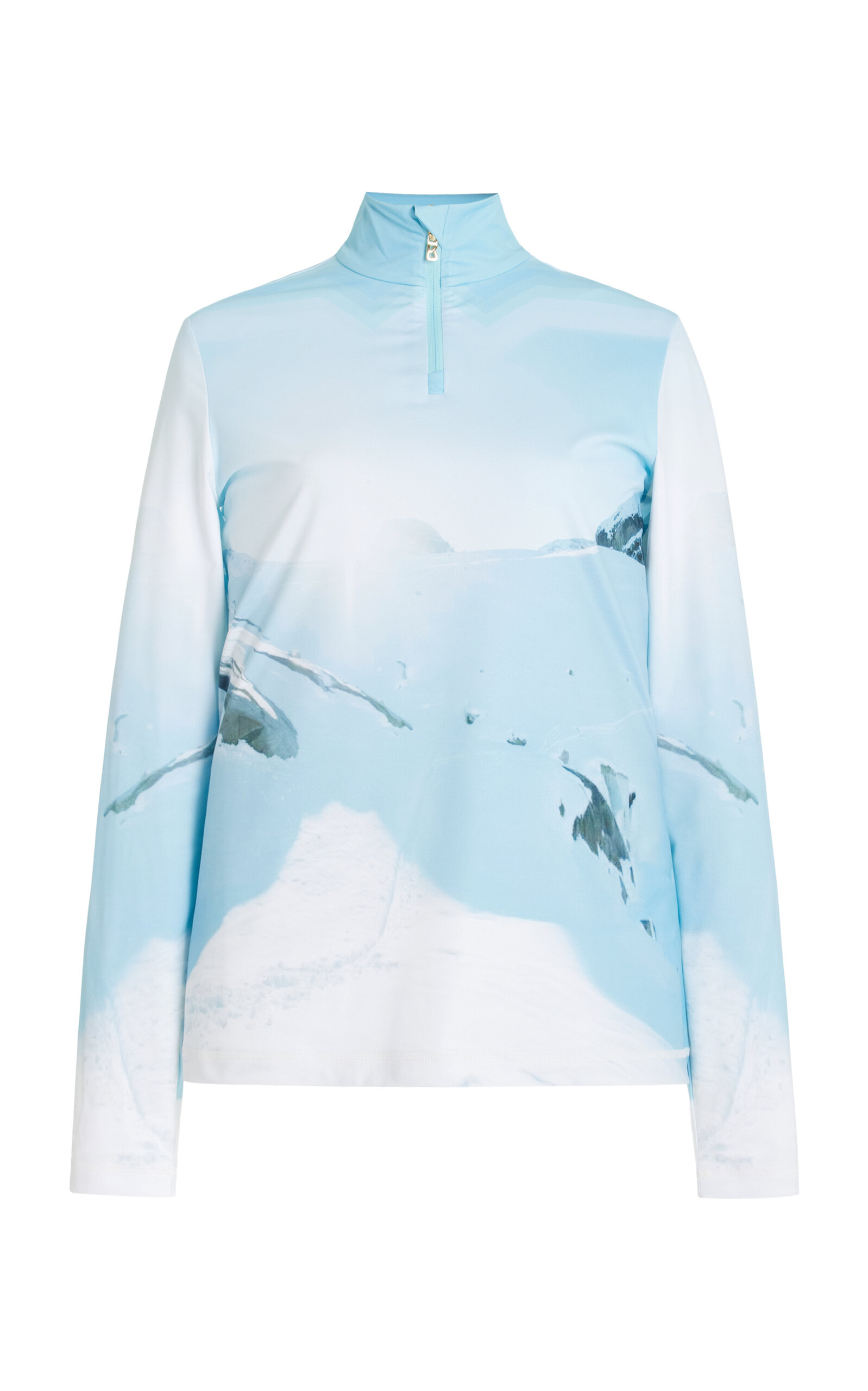 Bogner Beline Base Layer Ski Top In Blue