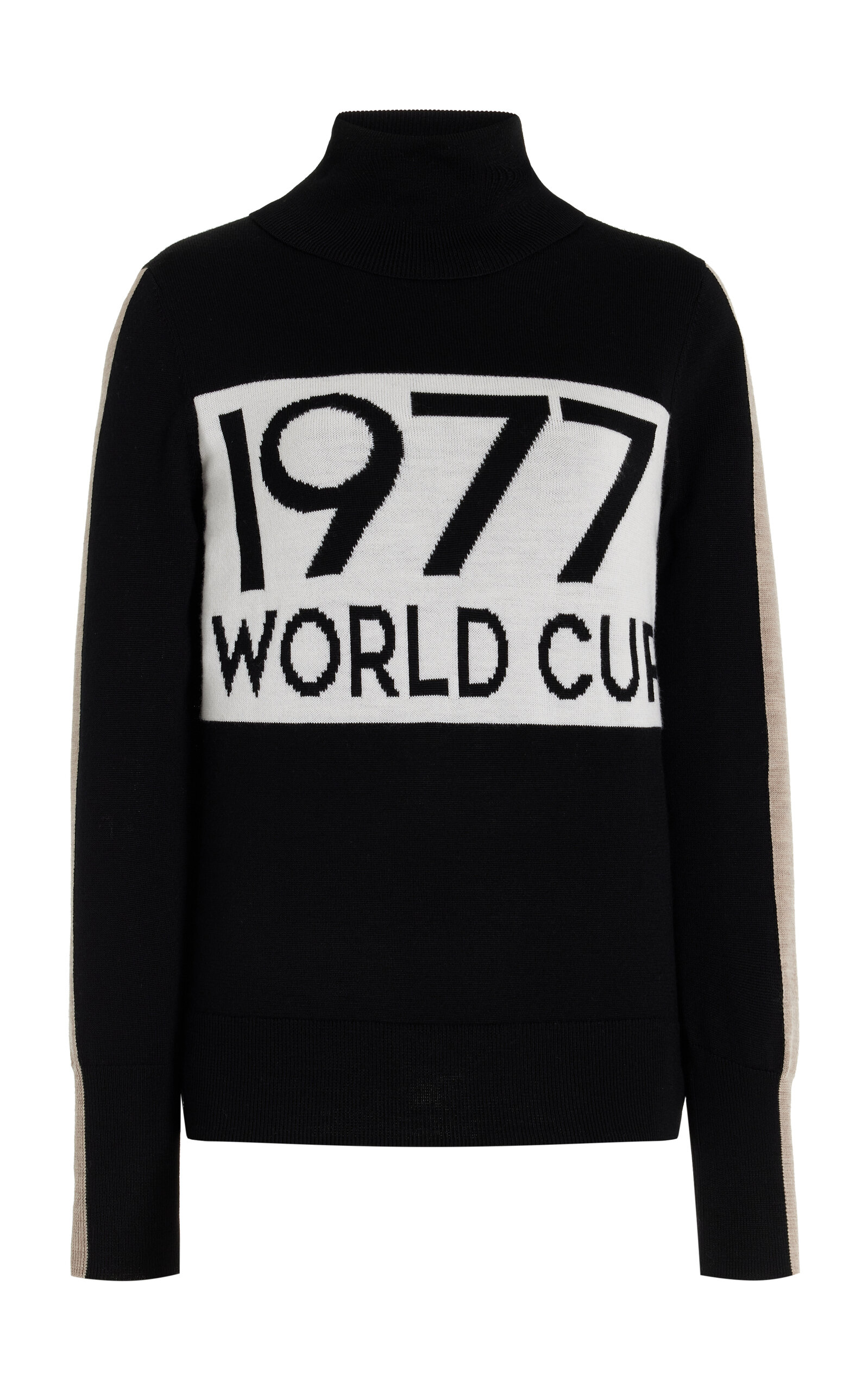 We Norwegians 1977 World Cup Wool Sweater In Black