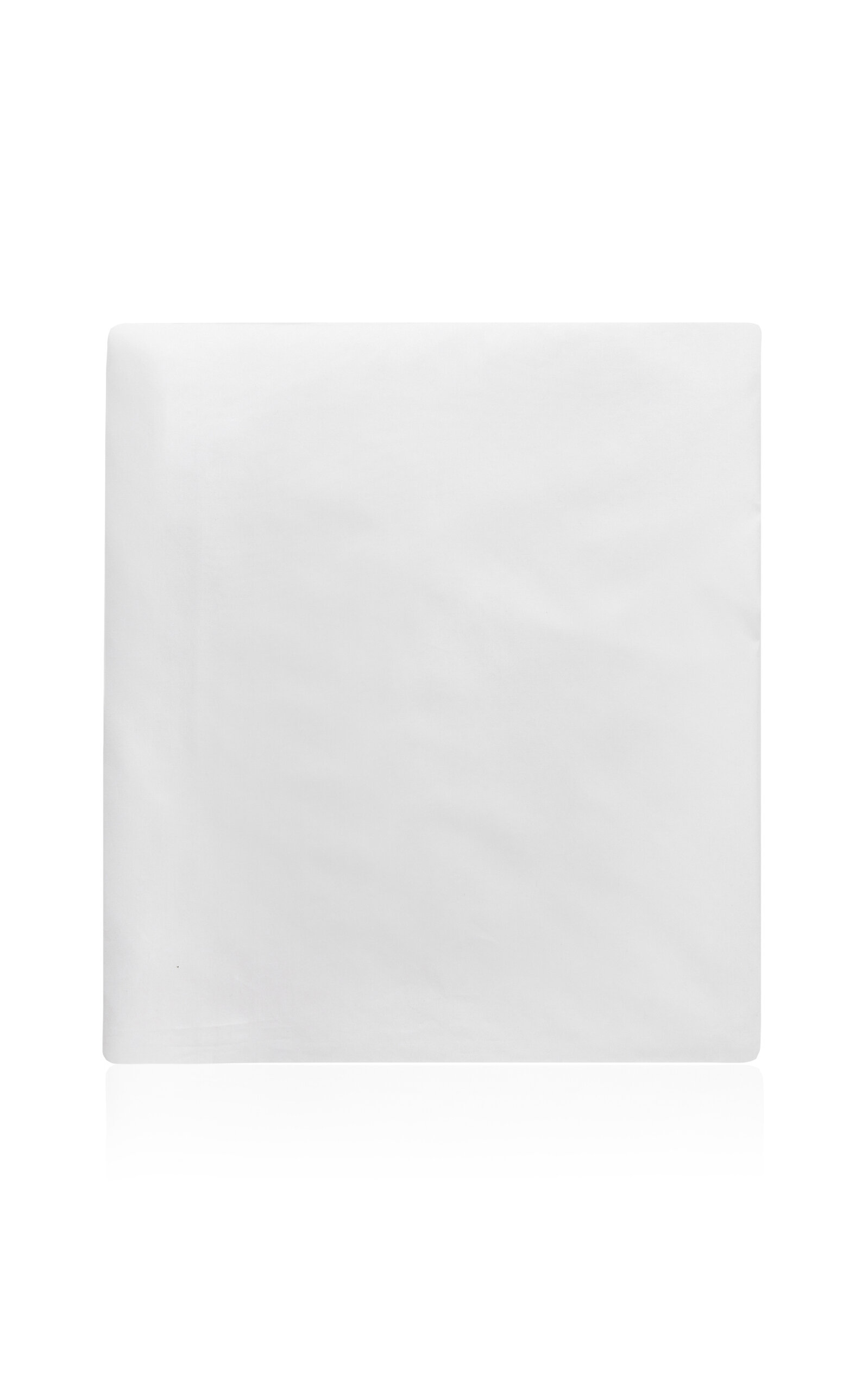 Shop Vis-a-vis Paris Les Pois Satin Queen Fitted Sheet In White