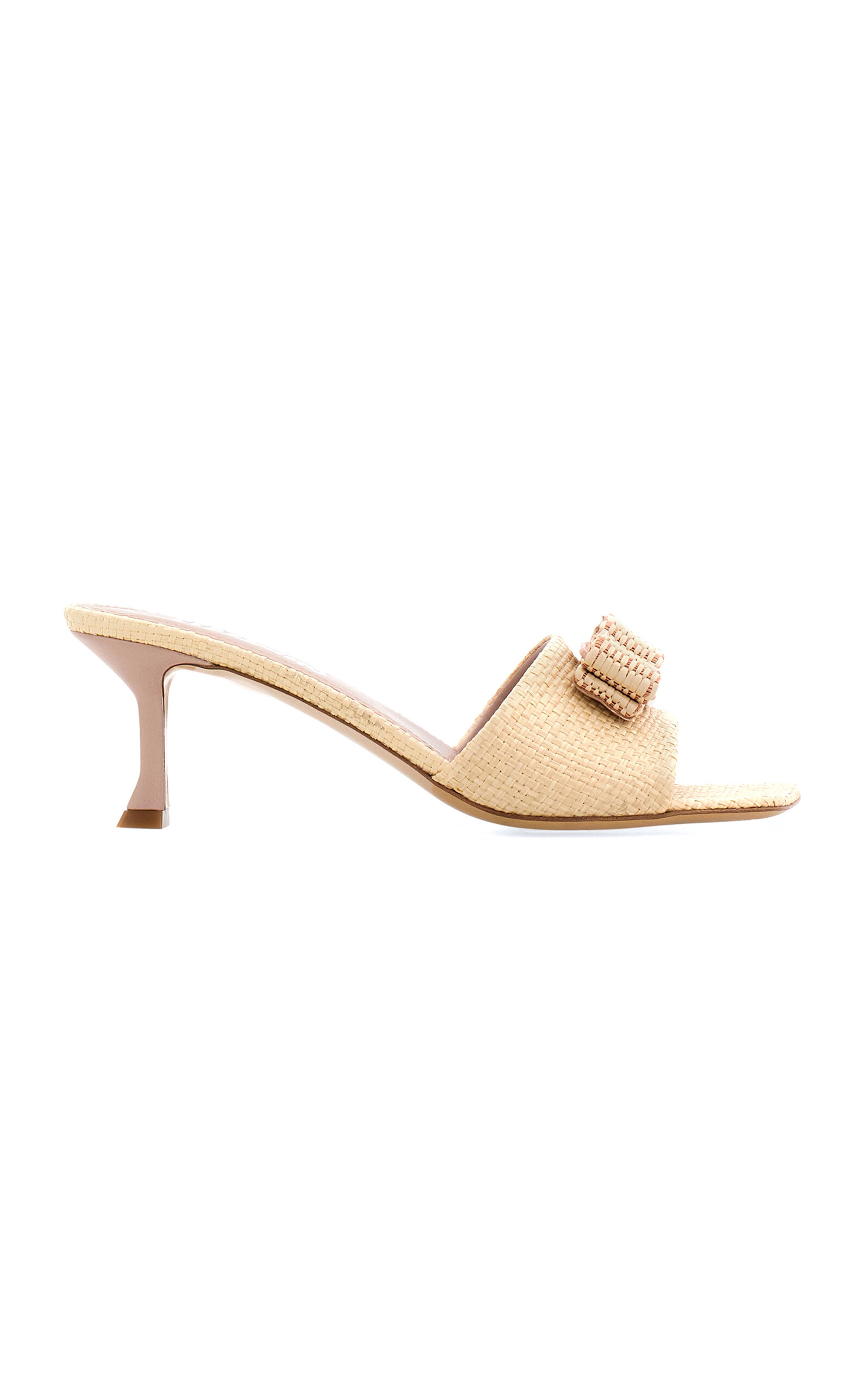 Shop Ferragamo Isaura Mules In Tan