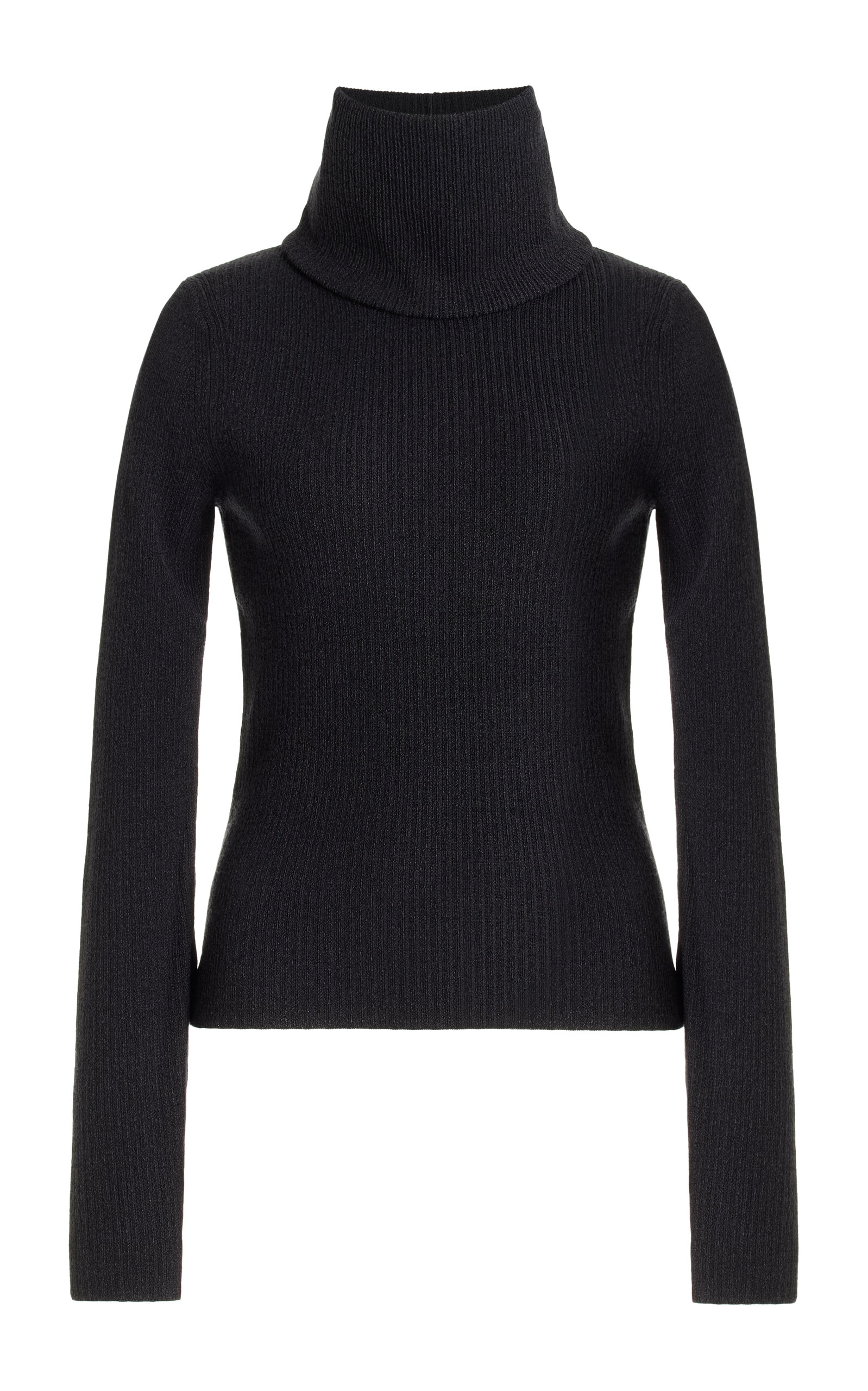 Shop Proenza Schouler Alyssa Cowl Neck Knit Sweater In Grey