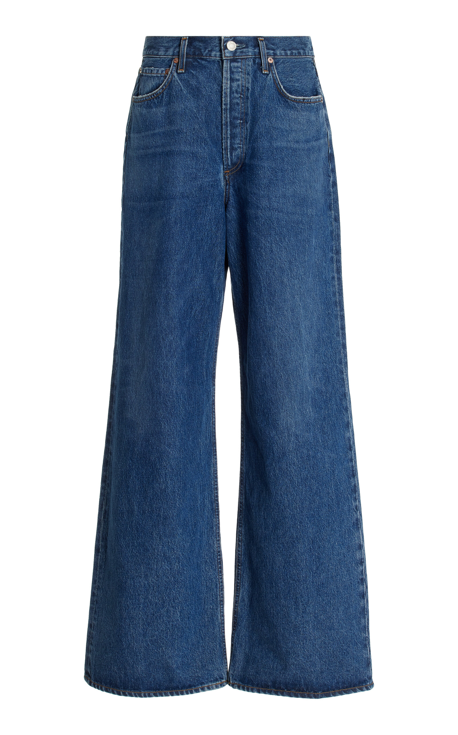 Dame Rigid High-Rise Wide-Leg Jeans