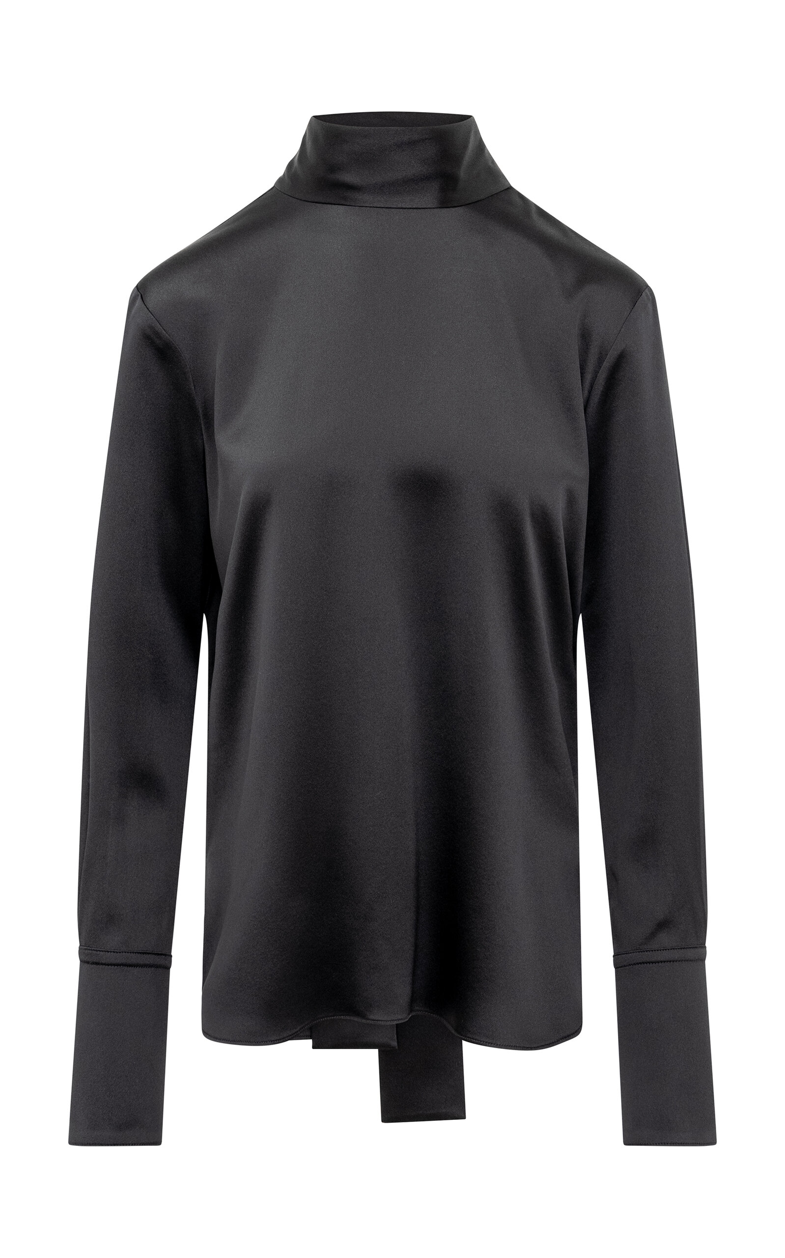 Elliott Silk Mockneck Top