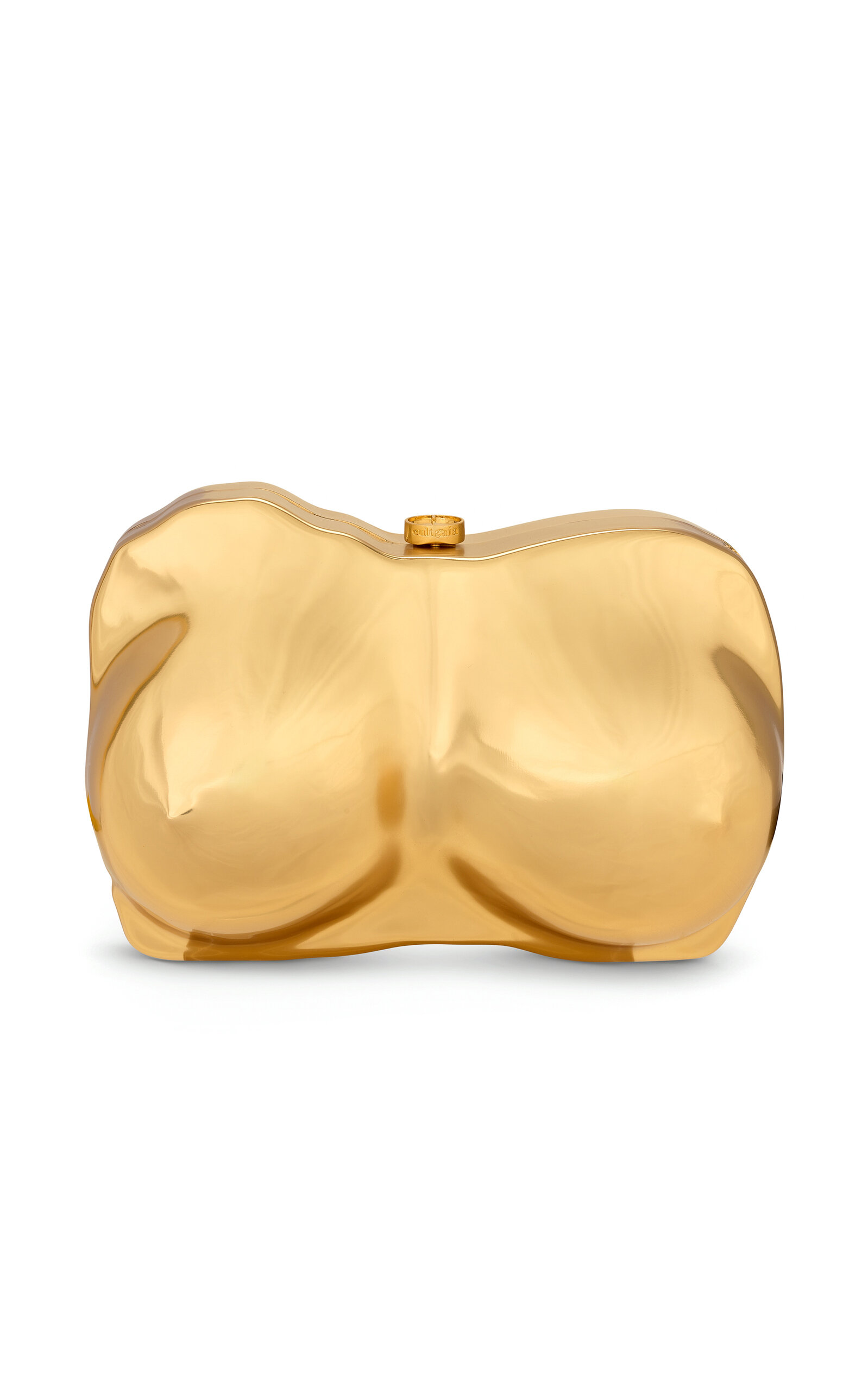 Reina Gold-Tone Clutch