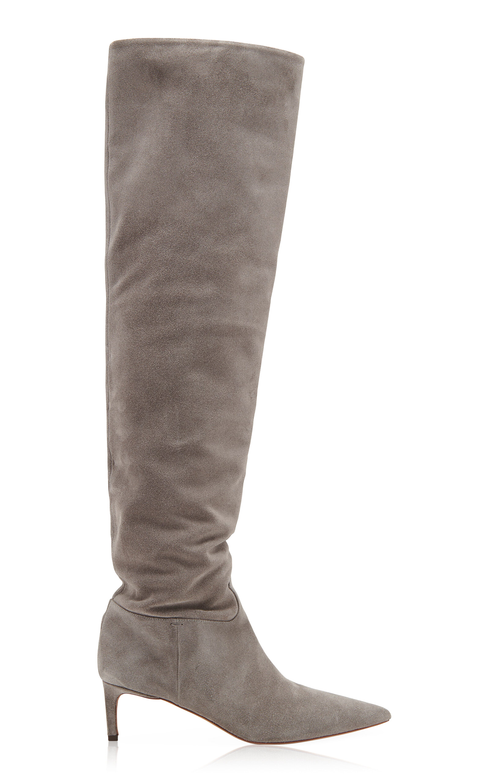 Carolina Suede Knee Boots