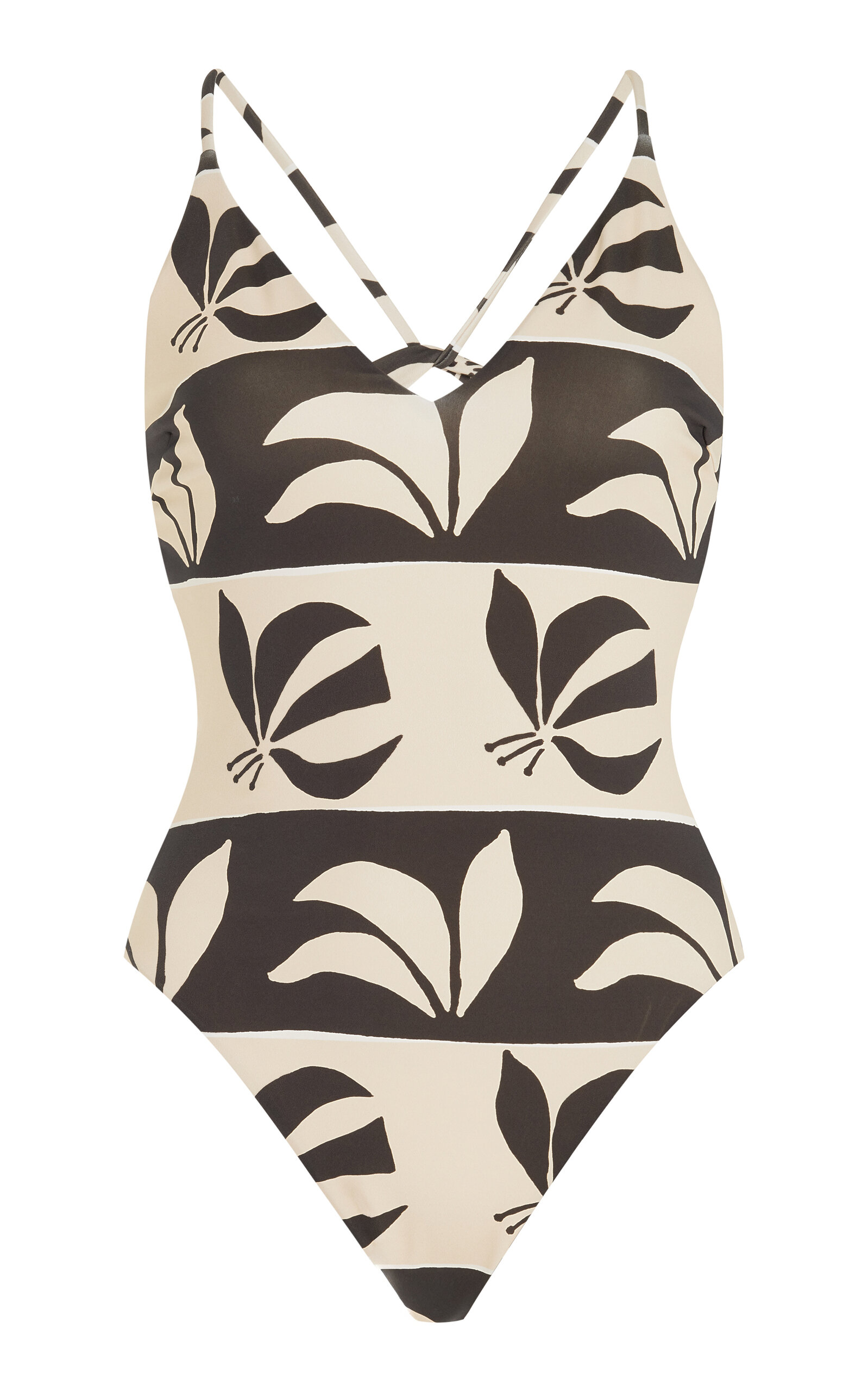 Shop Zulu & Zephyr Printed One-piece Swimsuit In Multi