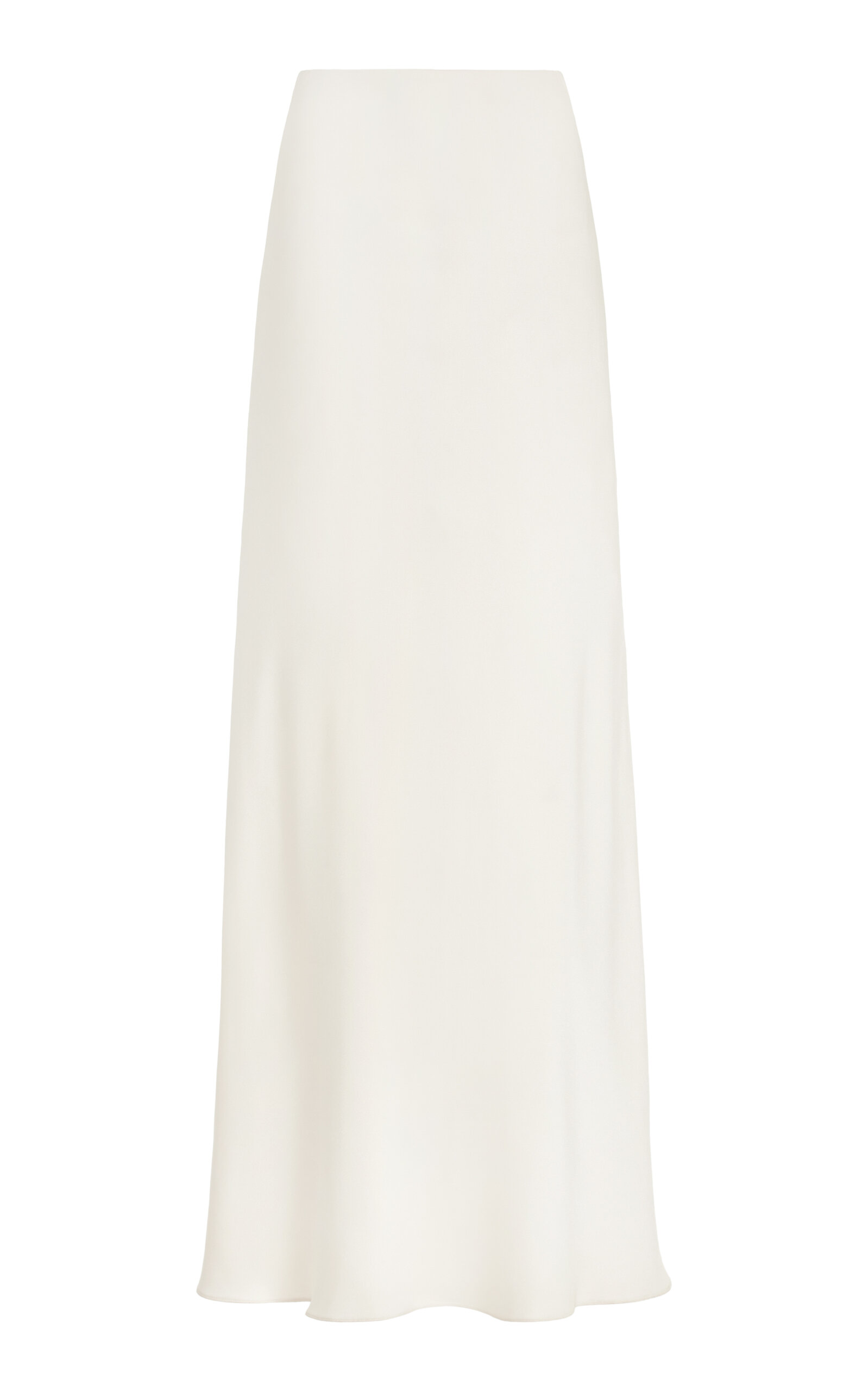 Satin-Charmeuse Maxi Skirt