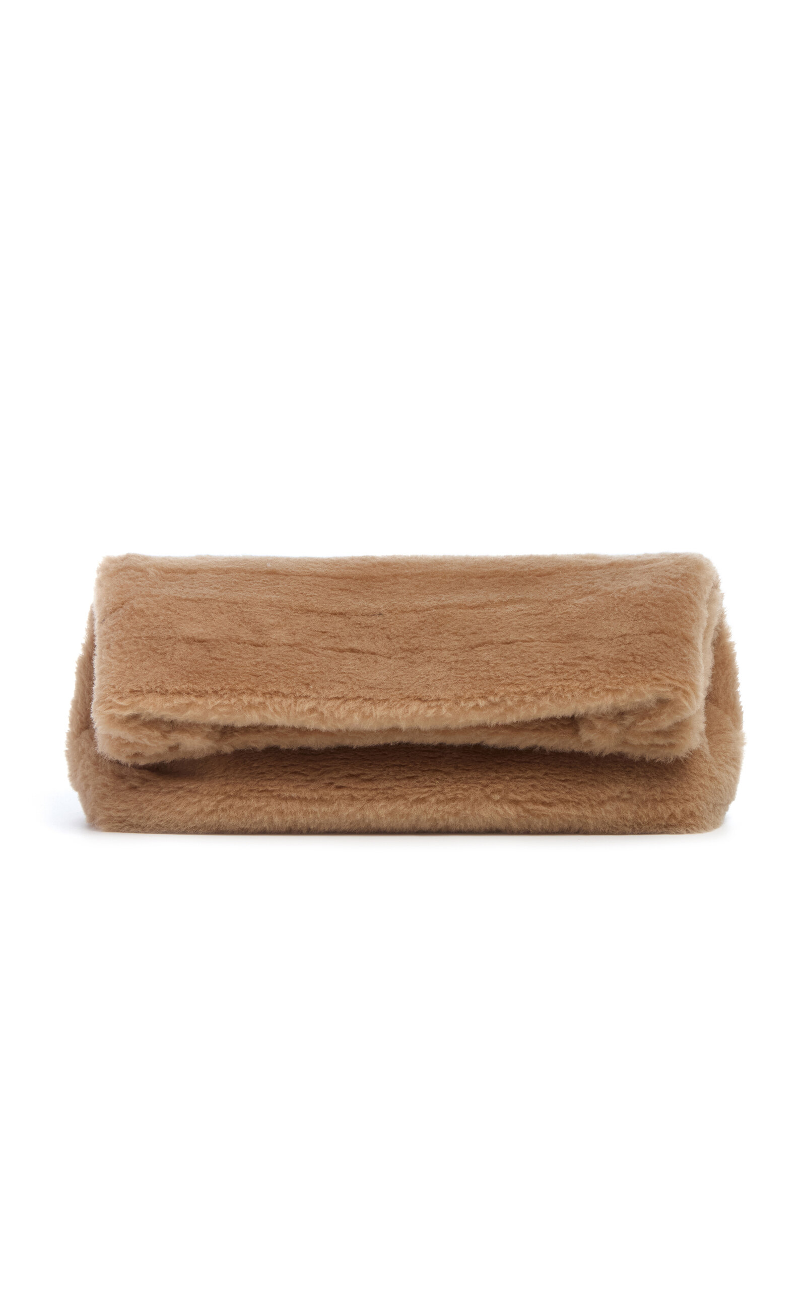 Phoebe Wool-Cashmere Clutch