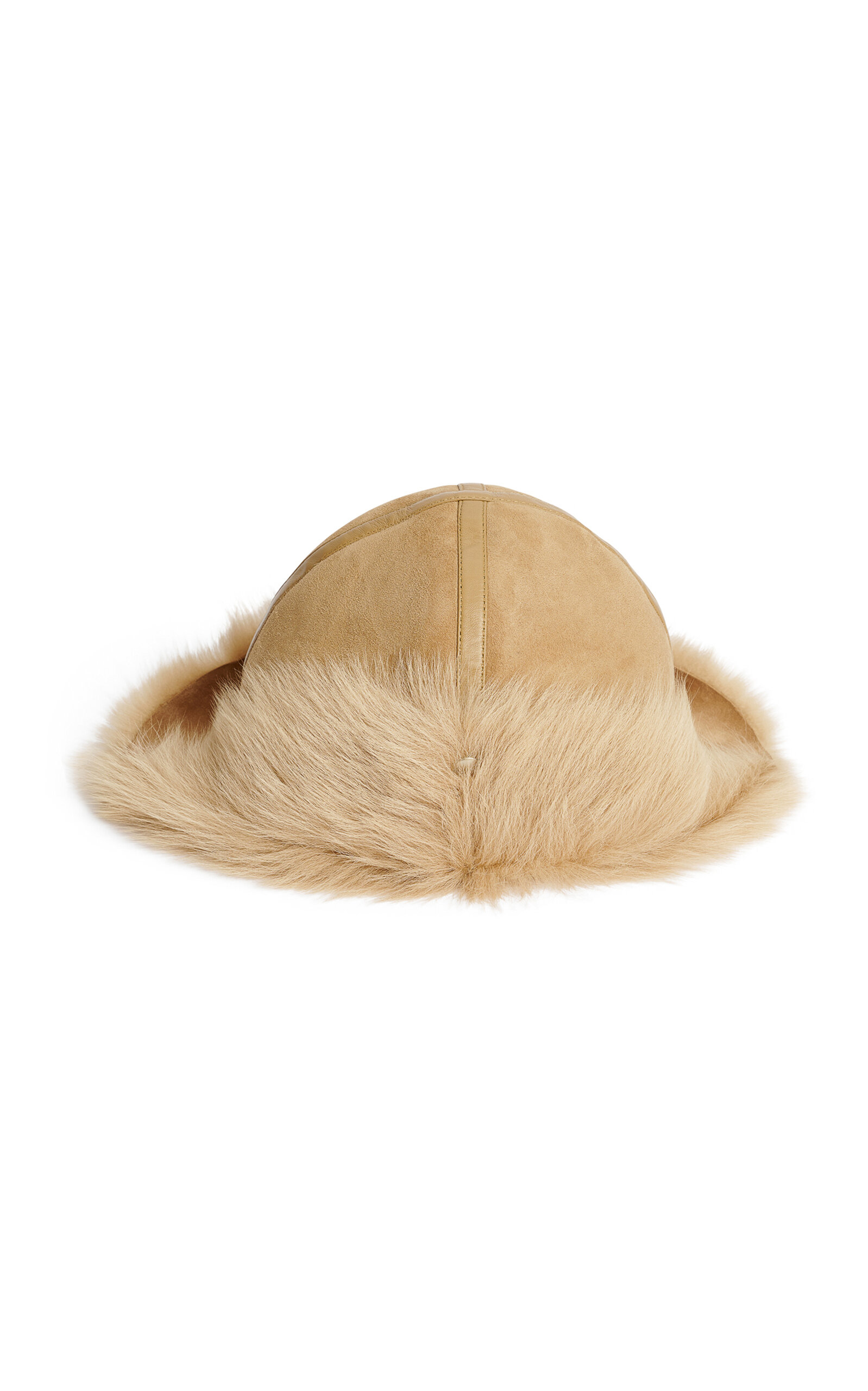 Sheelan Shearling-Trimmed Suede Hat