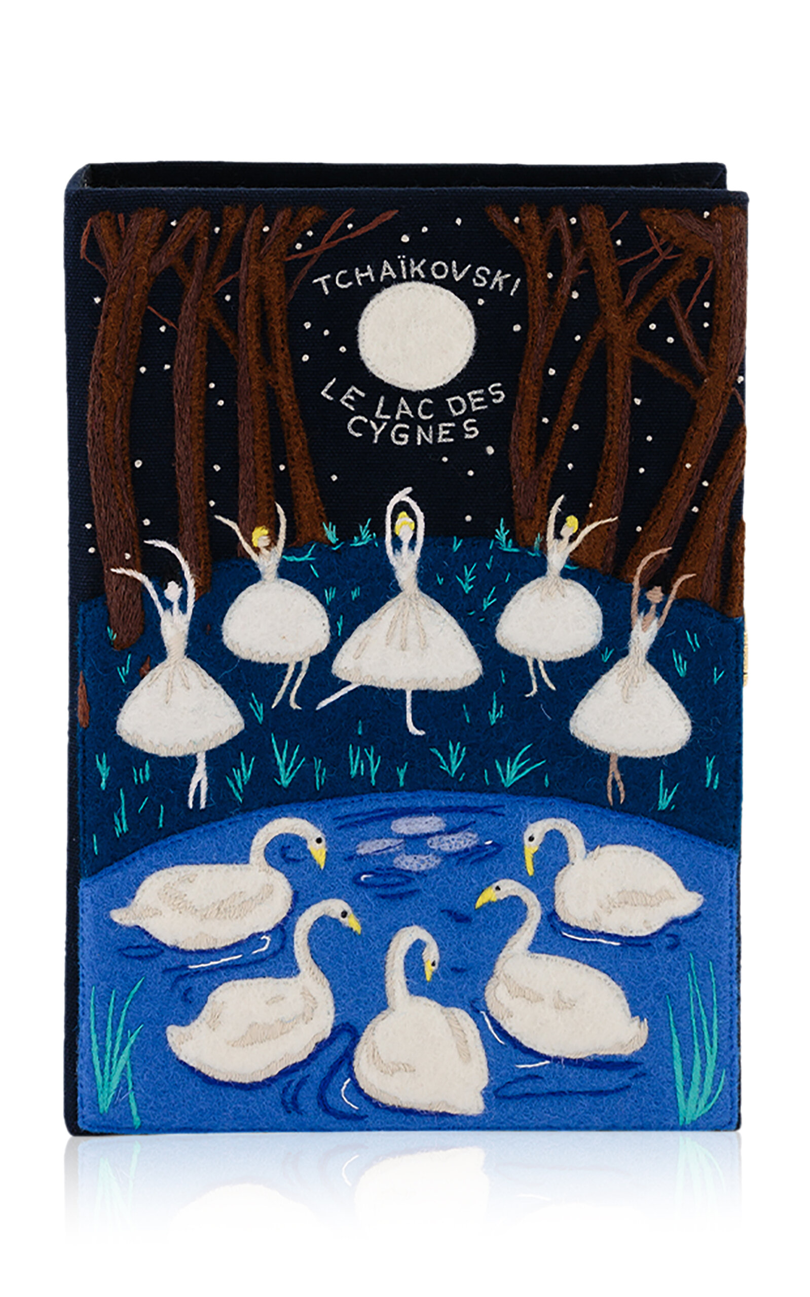 Le Lac Des Cignes Book Clutch