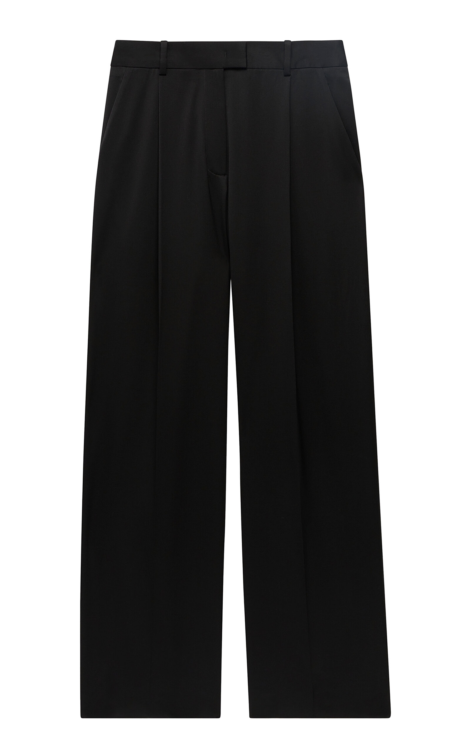 Oversized Wool Wide-Leg Pants