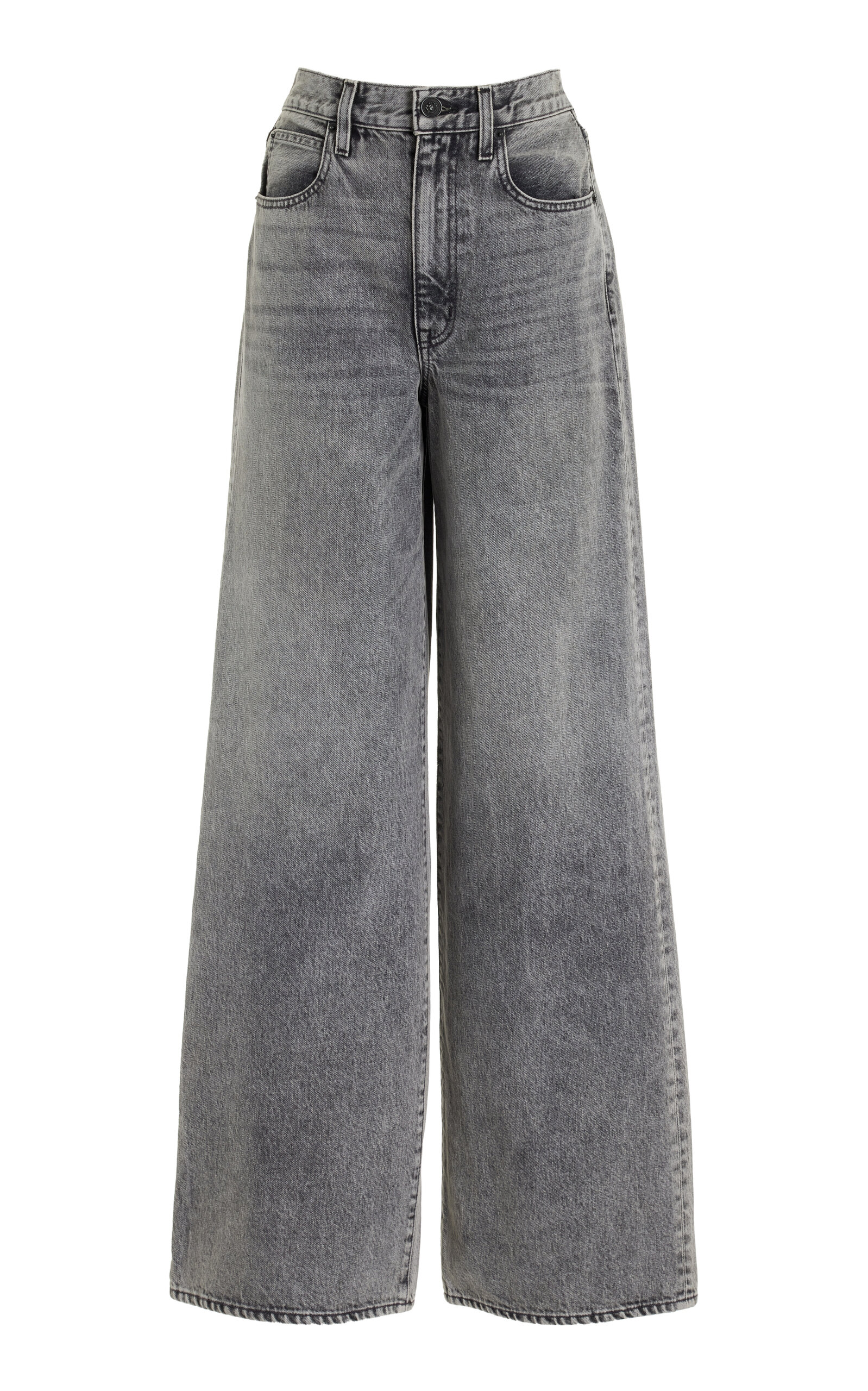 Eva Rigid High-Rise Wide-Leg Jeans