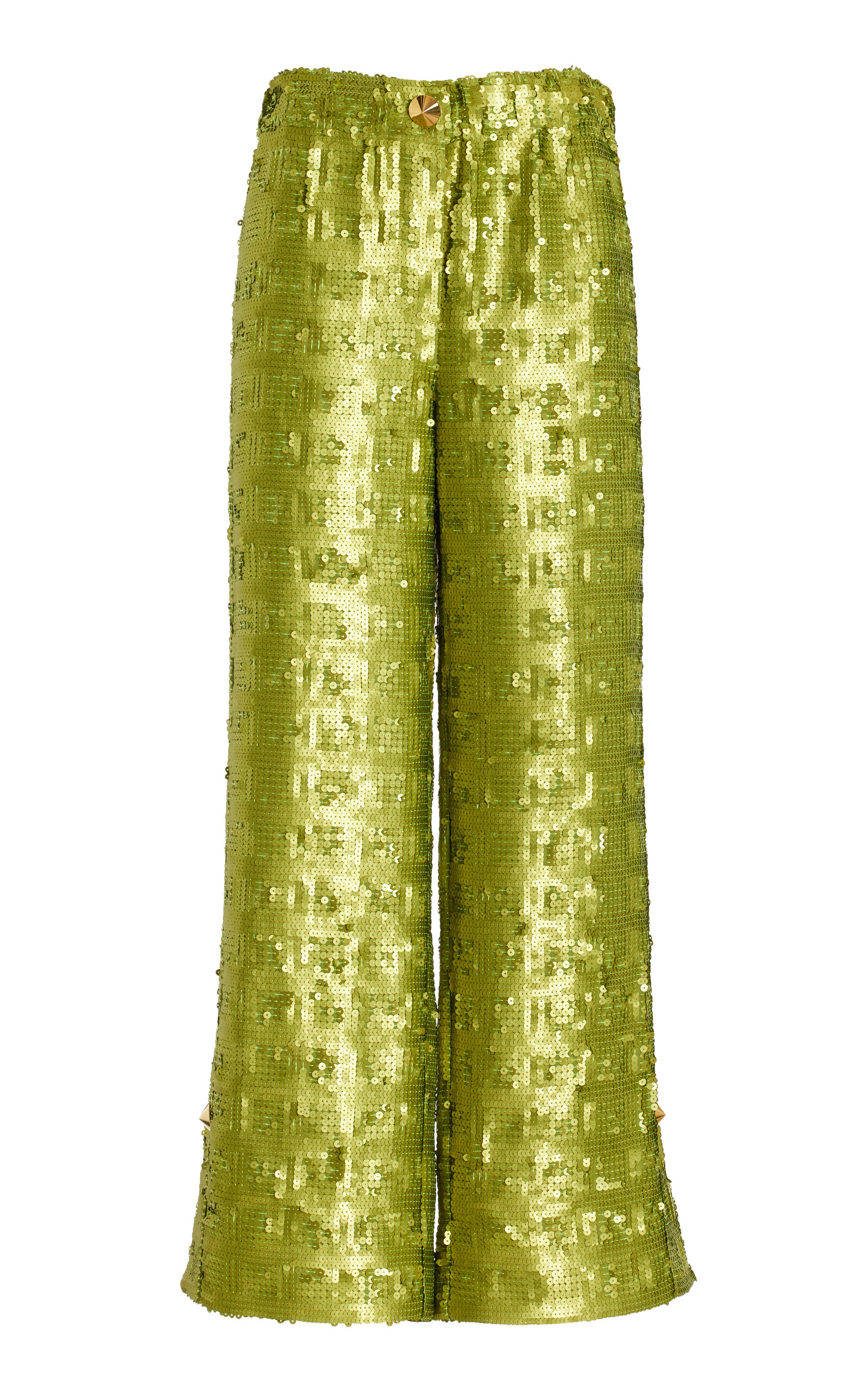 Apollo Sequined Wide-Leg Pants