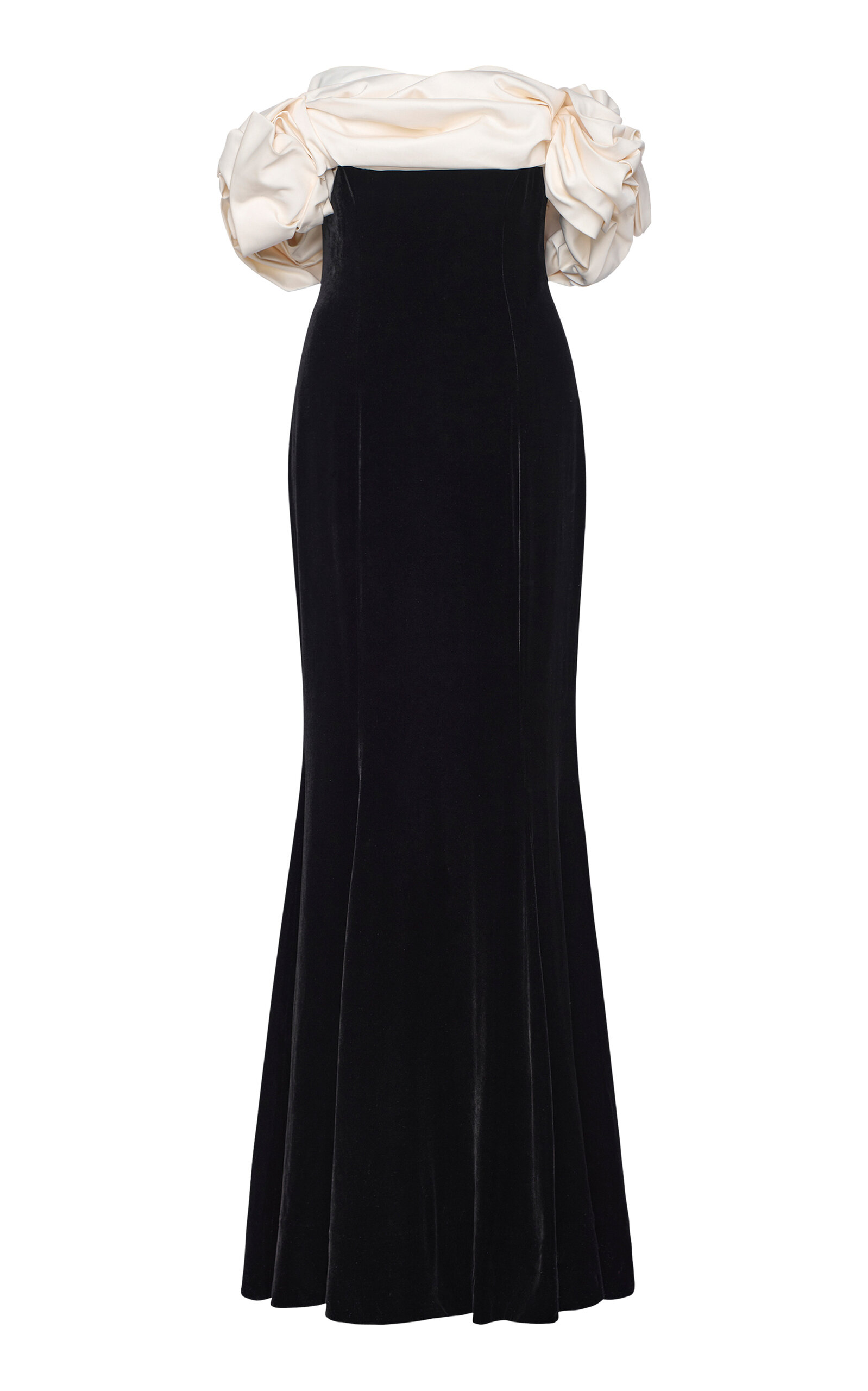 Shop Rachel Gilbert Virgo Gown In Black