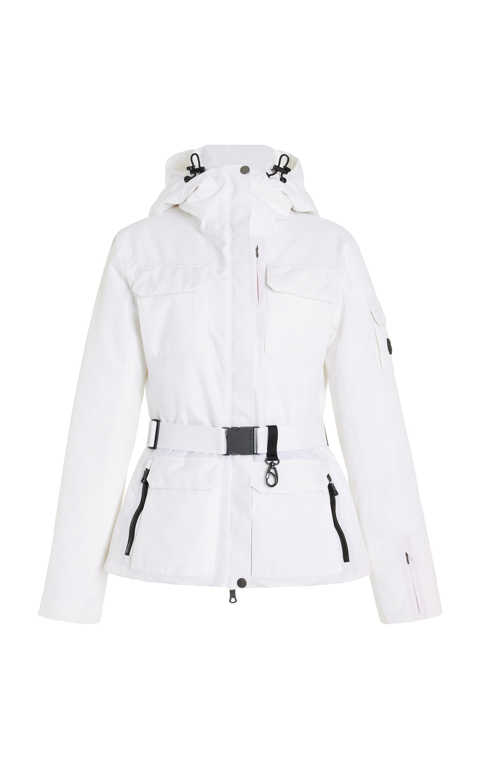 Erin Snow Diana Eco-sporty Ski Jacket In White