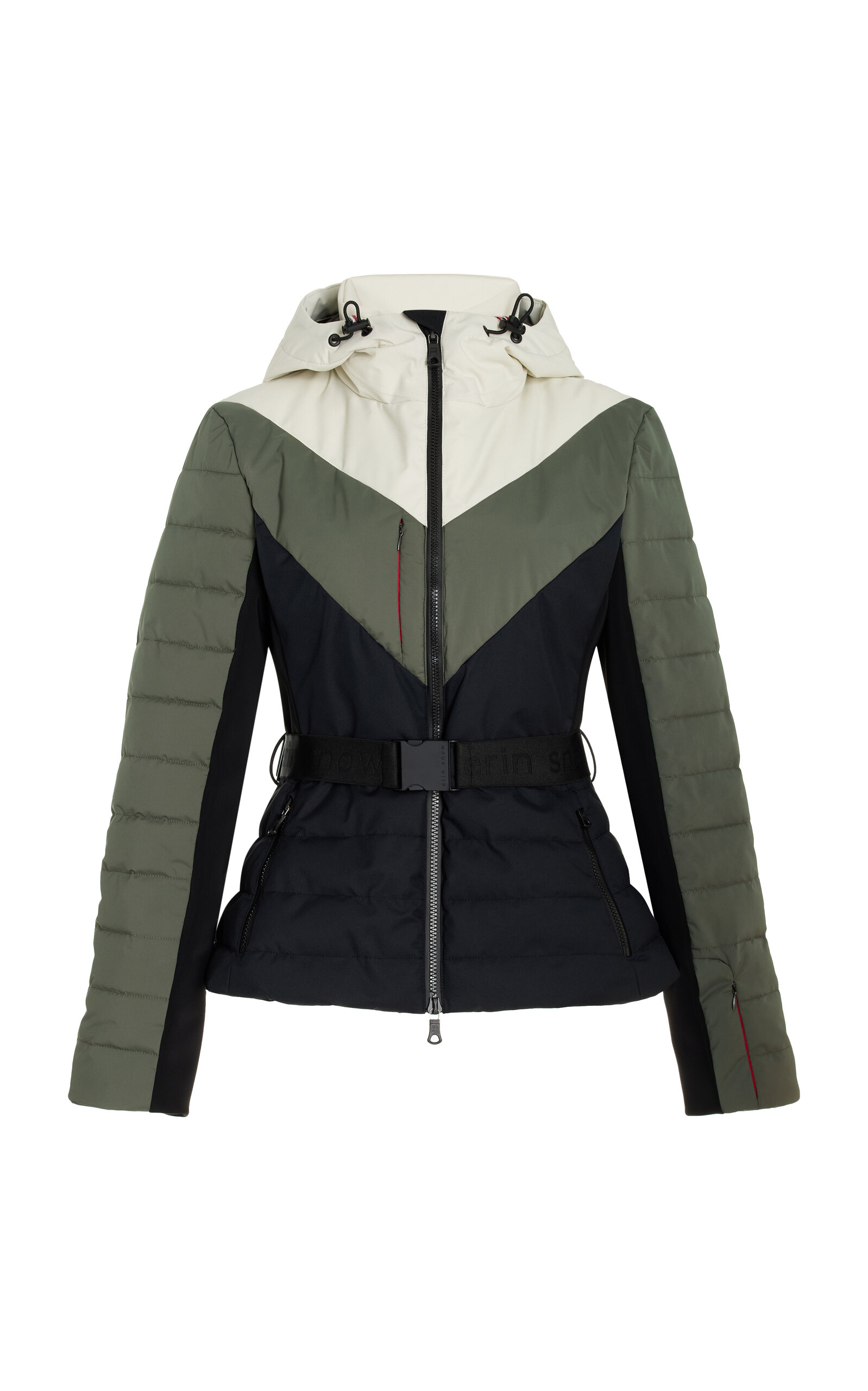 Erin Snow Kat Eco-sporty Ski Jacket In Green