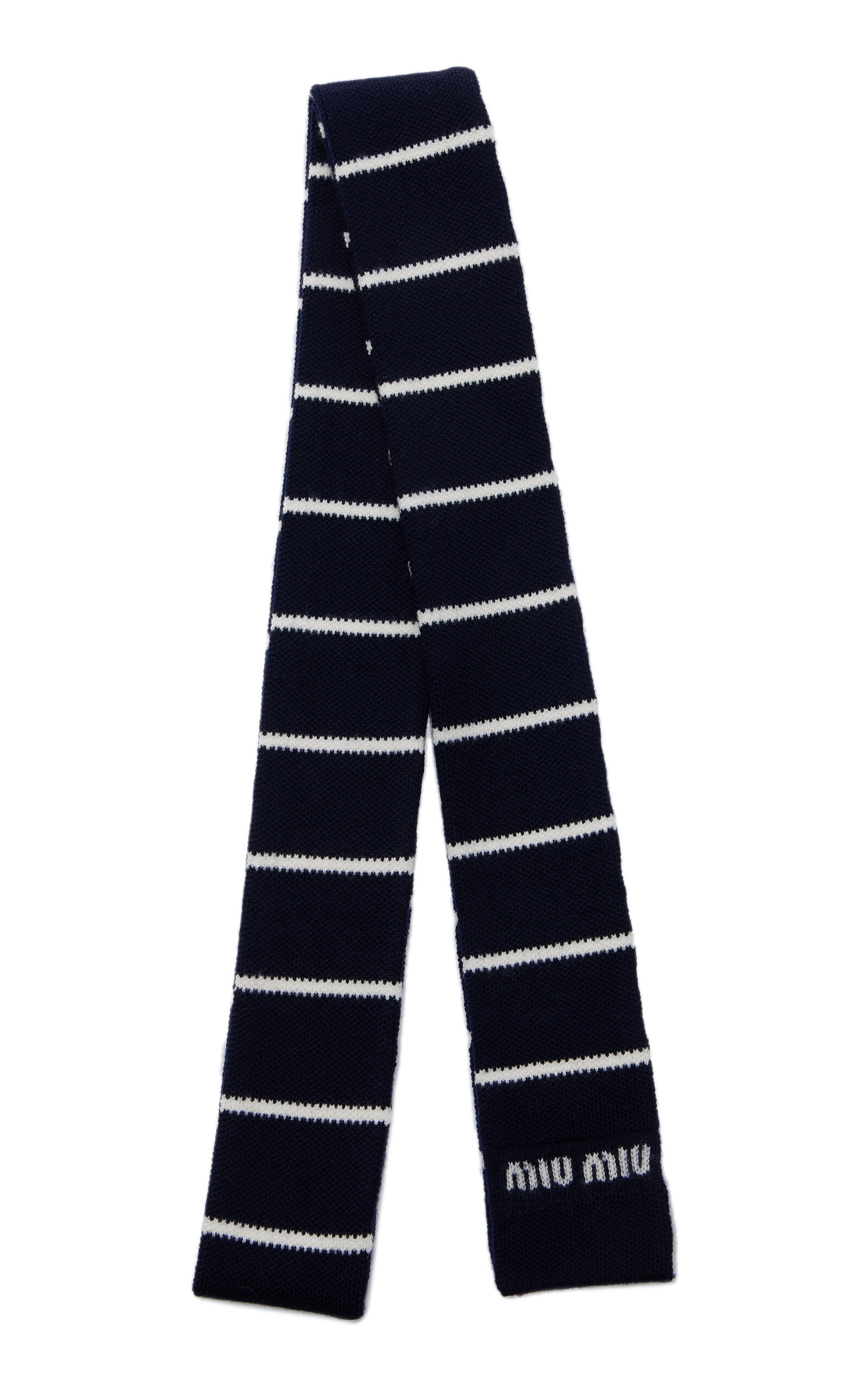 Striped Wool Scarf