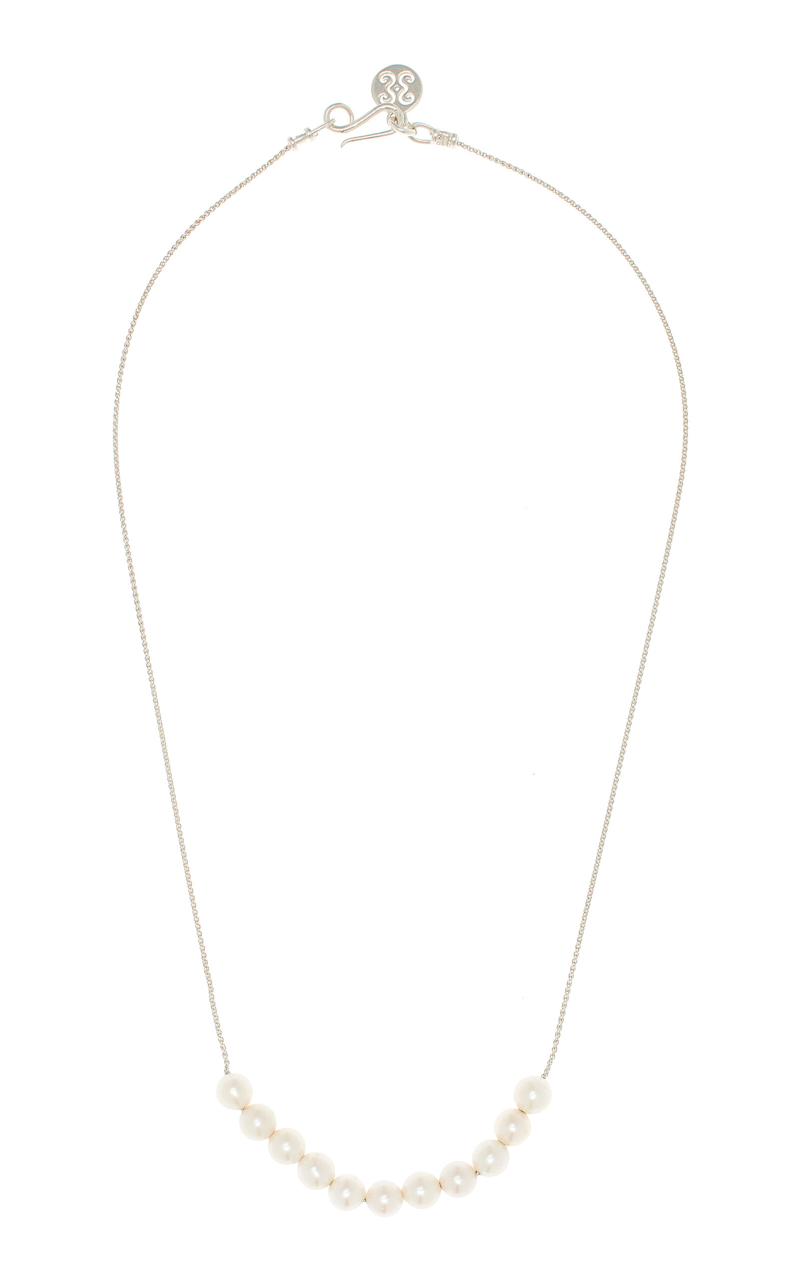 Shop Sapir Bachar Sterling Silver Pearl Necklace