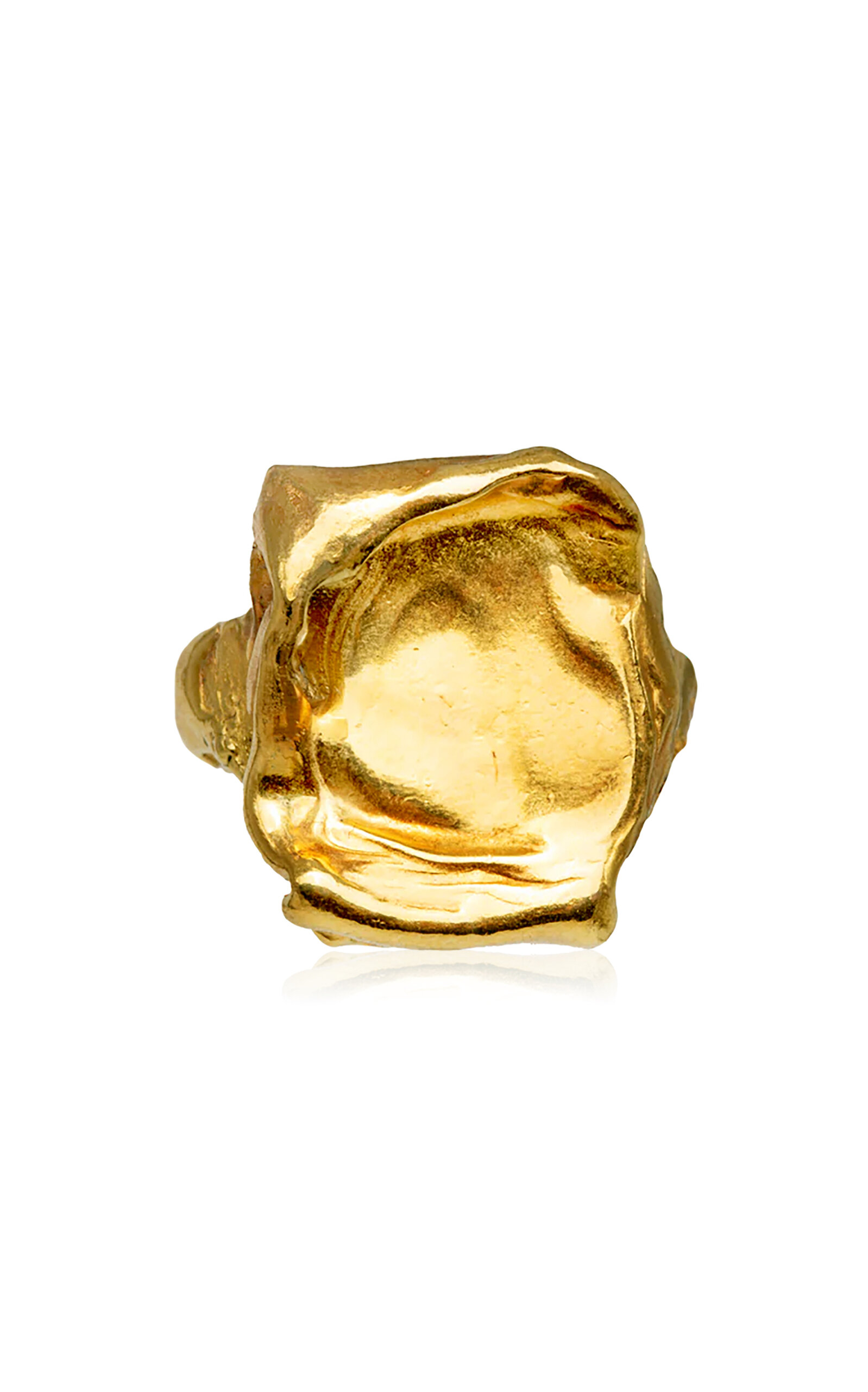 Shop Simuero Sello Avi 18k Gold-plated Ring