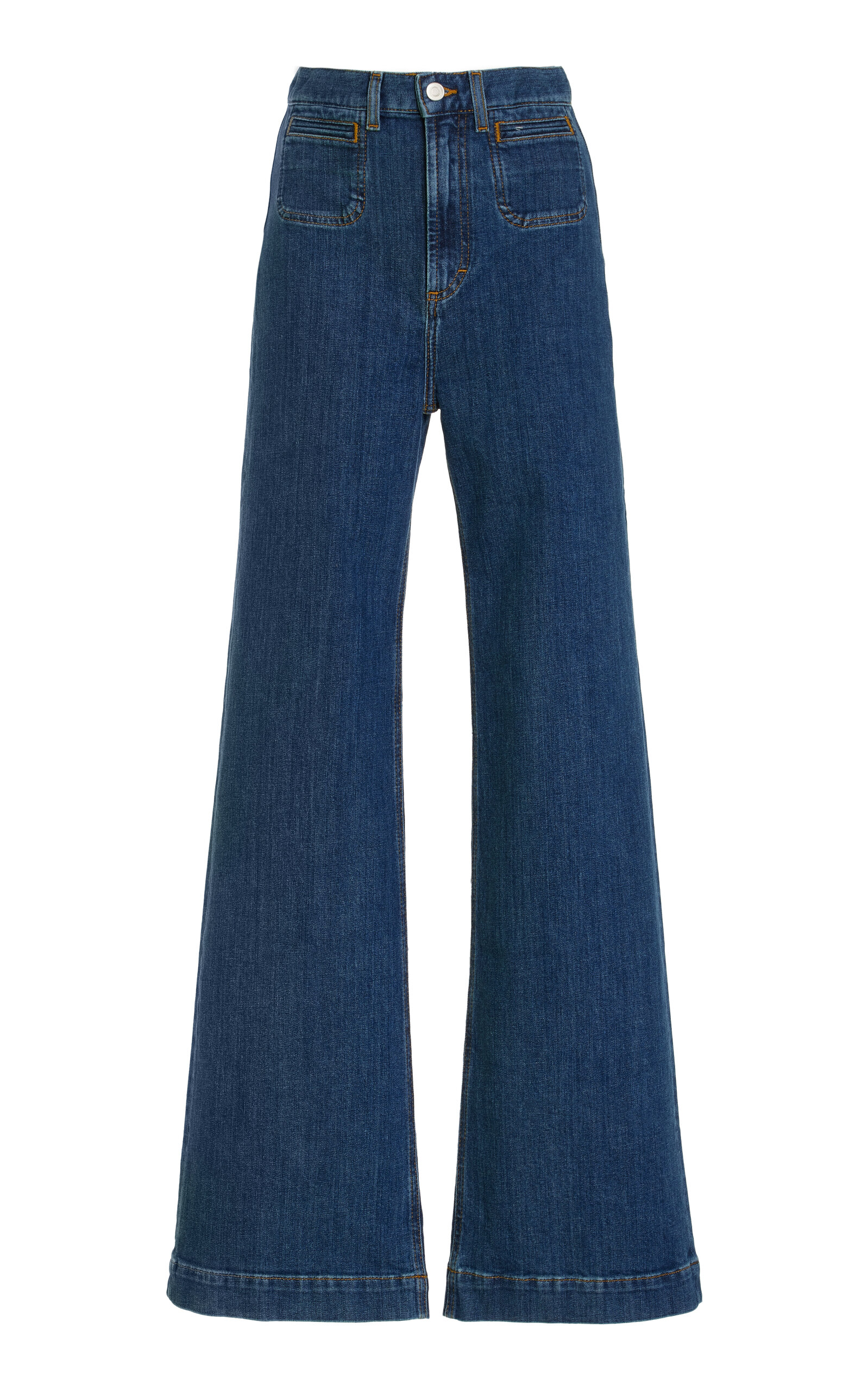 Milan High-Rise Flared Jeans