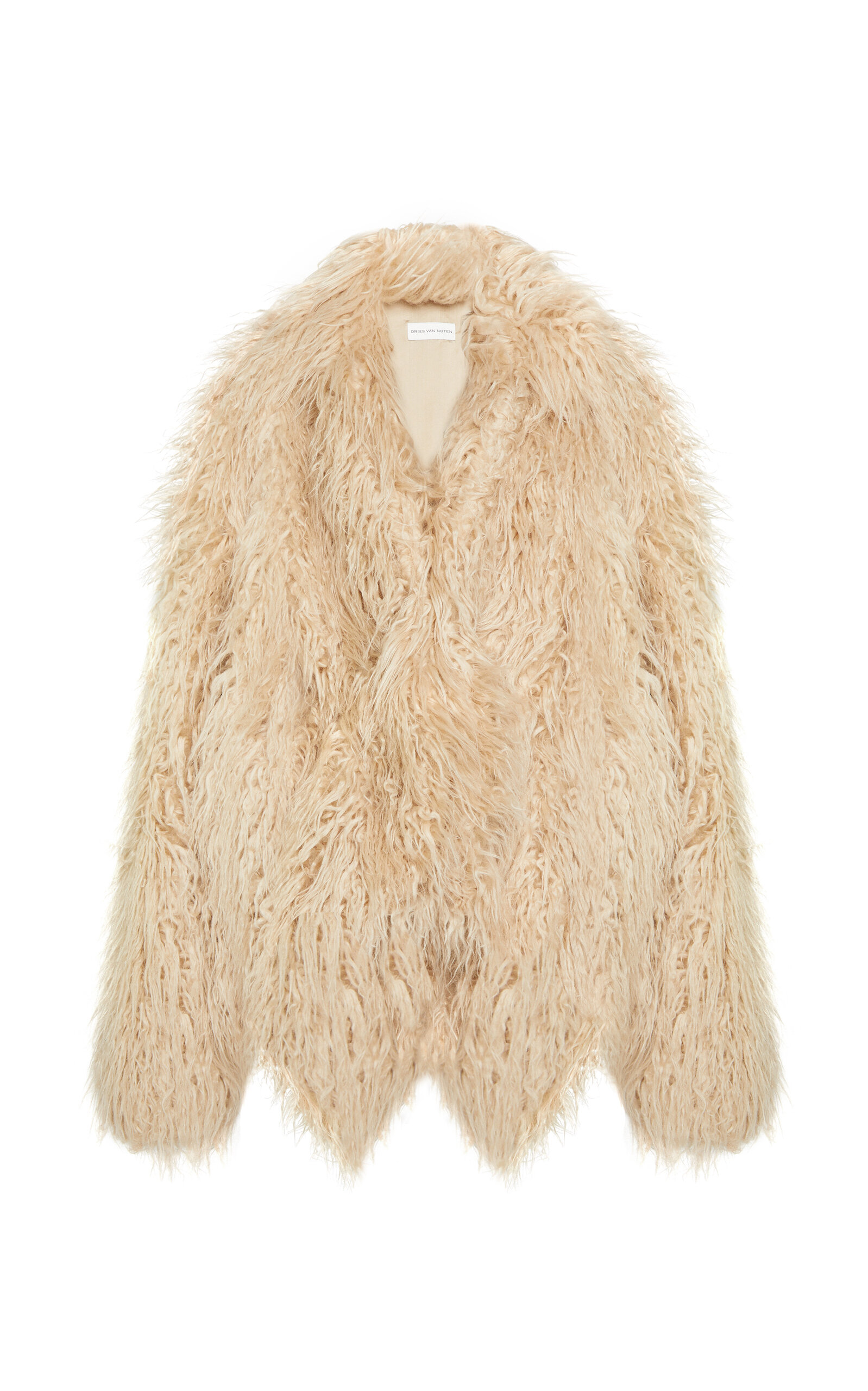 DRIES VAN NOTEN VANAS SHAGGY JACKET 