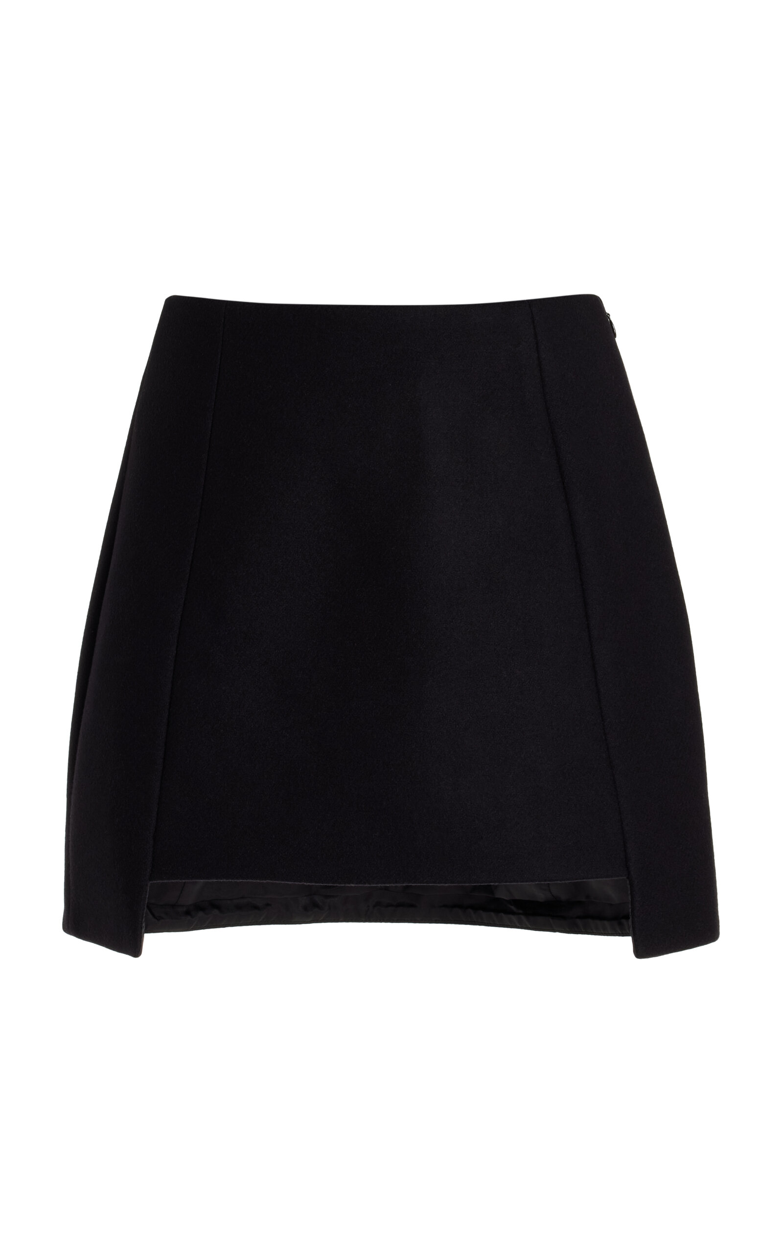 CULT GAIA ANGELIA WOOL-BLEND MINI SKIRT 